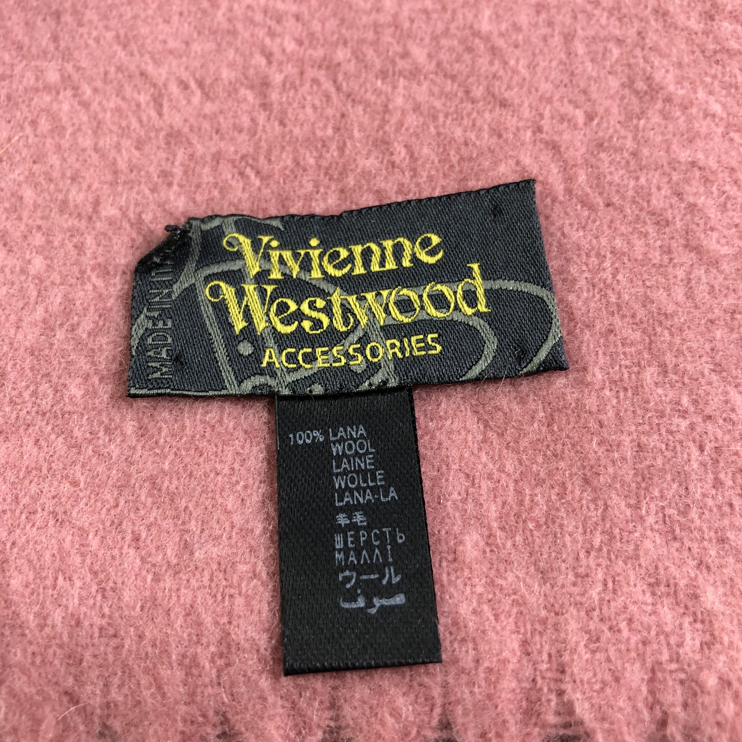 Vivienne Westwood Vivienne Westwood Wool Scarf Muffler Neckwear V2534 Size ONE SIZE - 5 Thumbnail