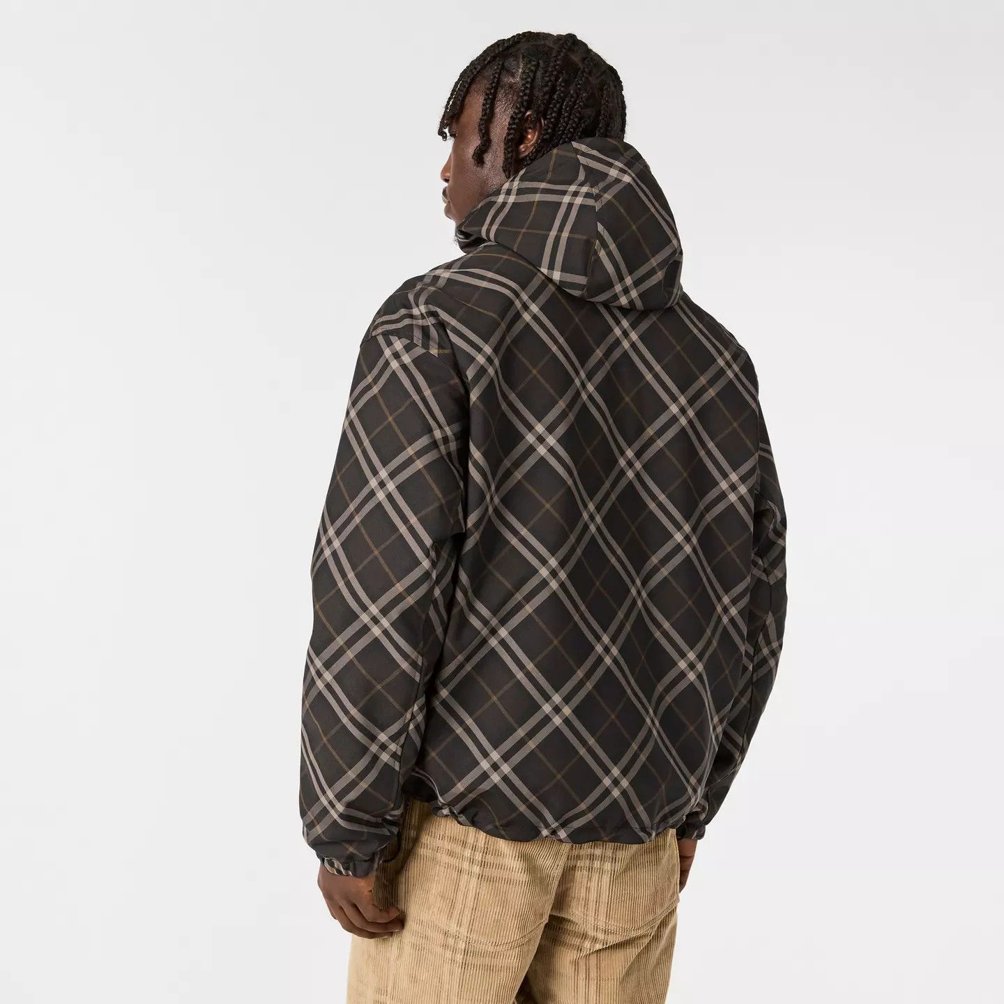 Burberry o1g2r1mq0426 Weather Resistant Windbreaker Jacket Charcoal Size US XL / EU 56 / 4 - 4 Thumbnail