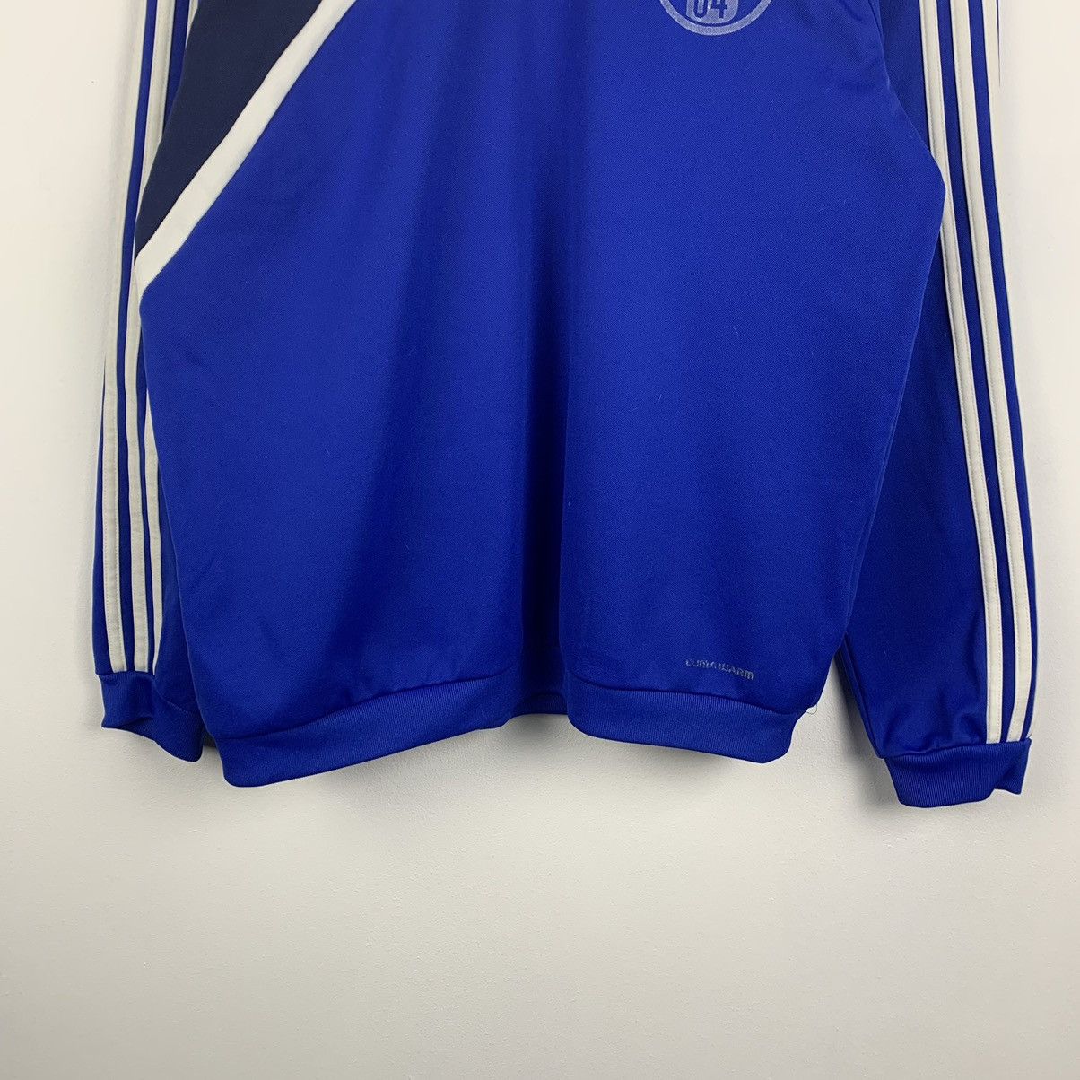 Adidas Men’s Adidas Climalite Shalke 04 Soccer Football Sweatshirt Size US M / EU 48-50 / 2 - 3 Thumbnail