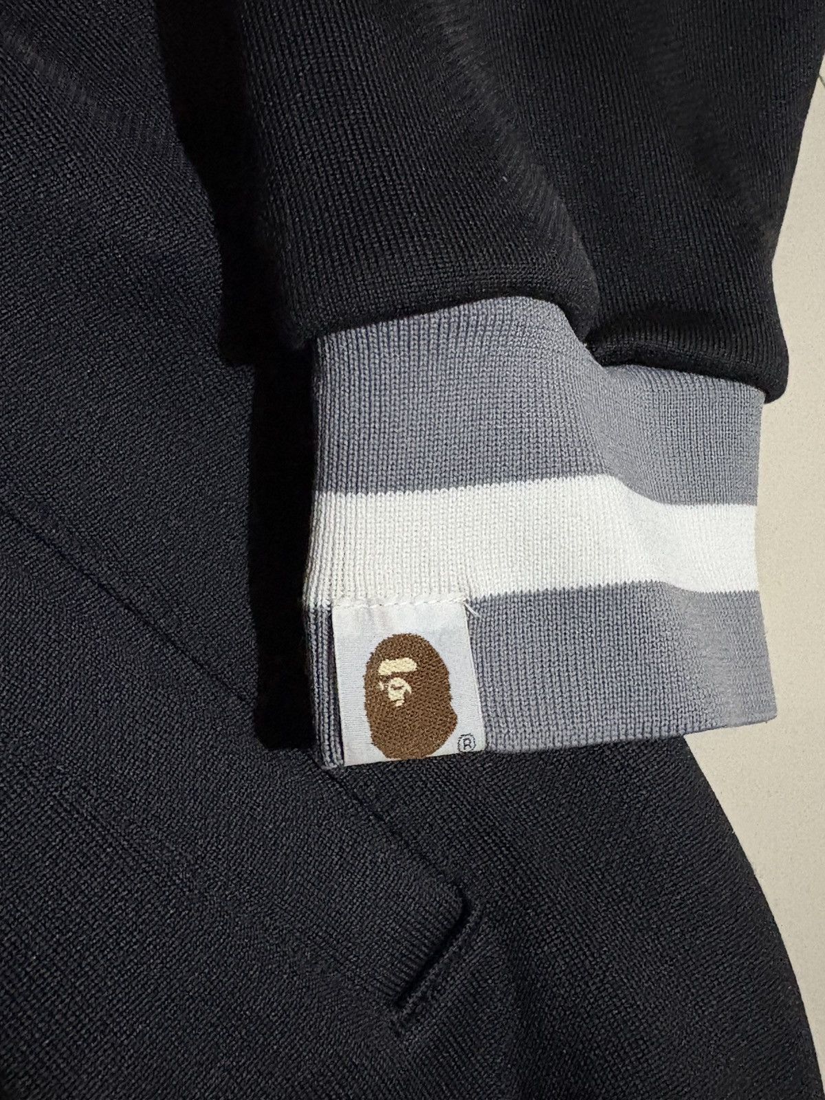 Bape × Vintage Bape OG Bape - Vintage - 2004 Line Rib Jacket Size US M / EU 48-50 / 2 - 6 Thumbnail