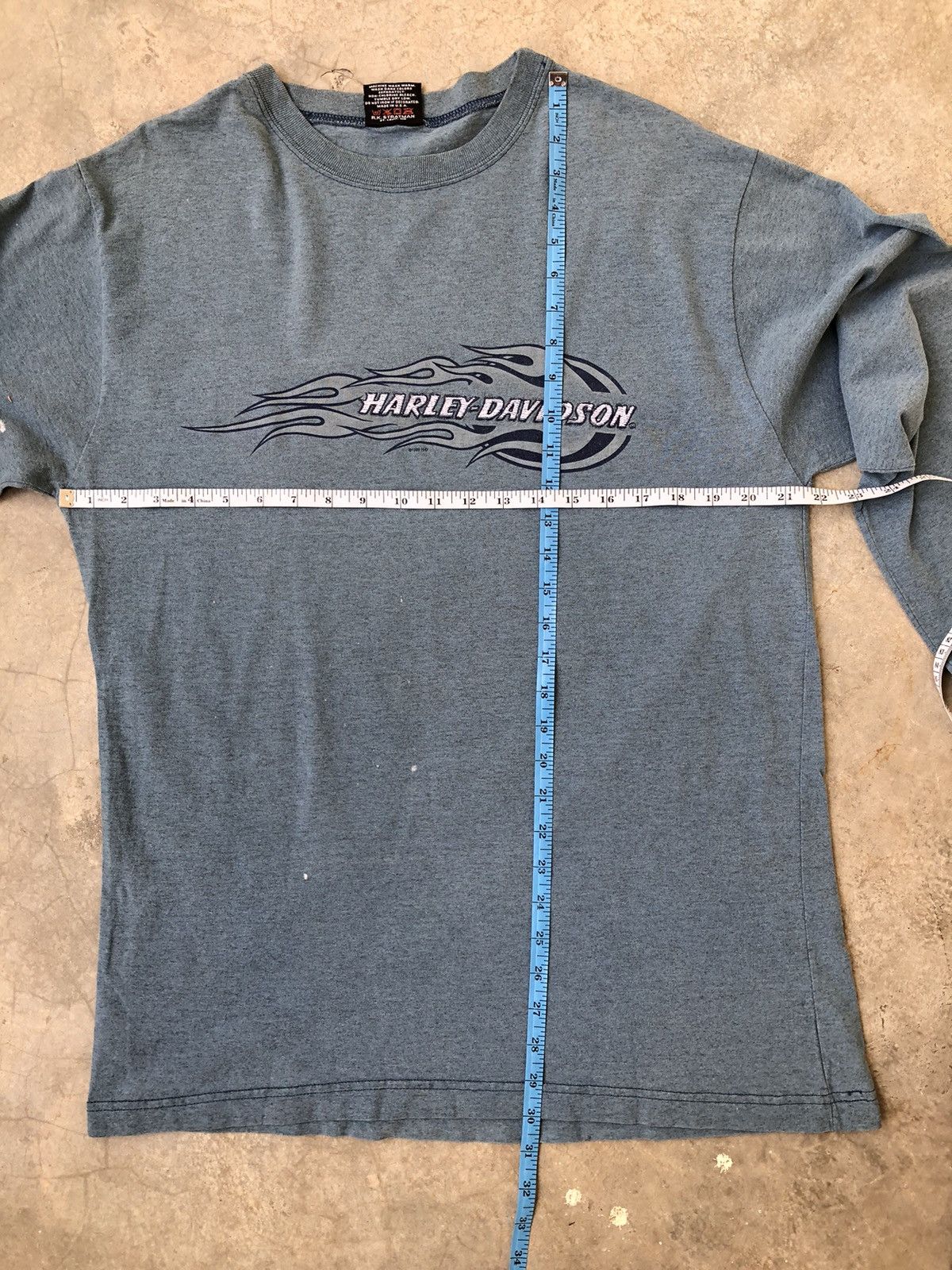 Other 1997 Vintage Harley Davidson Flame Logo Longsleeve Tee Size US L / EU 52-54 / 3 - 15 Thumbnail