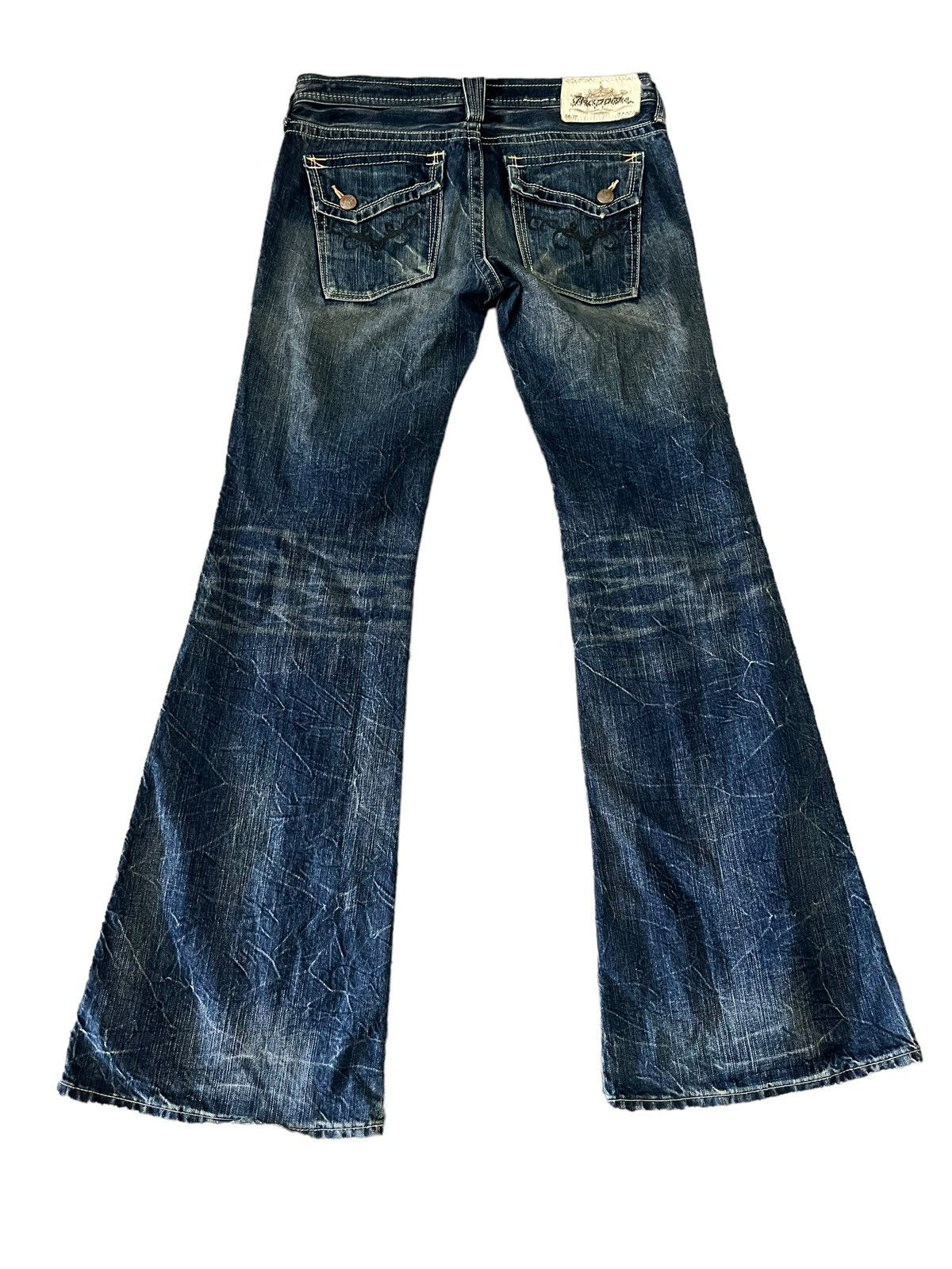 If Six Was Nine × Japanese Brand A Pair Vintage Brappers Japanes Brand Flare Jeans in size 32 Size US 32 / EU 48 - 3 Thumbnail