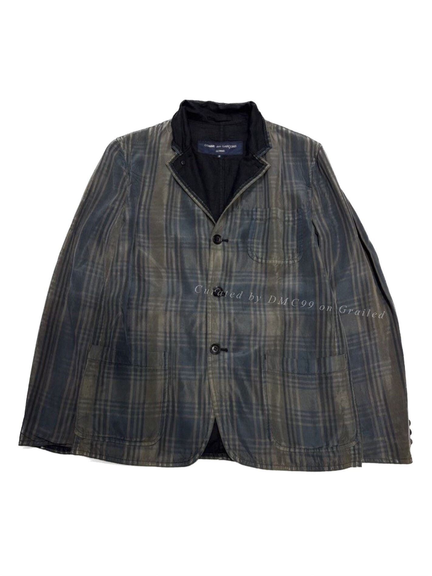 Comme des Garcons Comme des Garcons Plaid Blazer Size US S / EU 44-46 / 1 - 1 Thumbnail