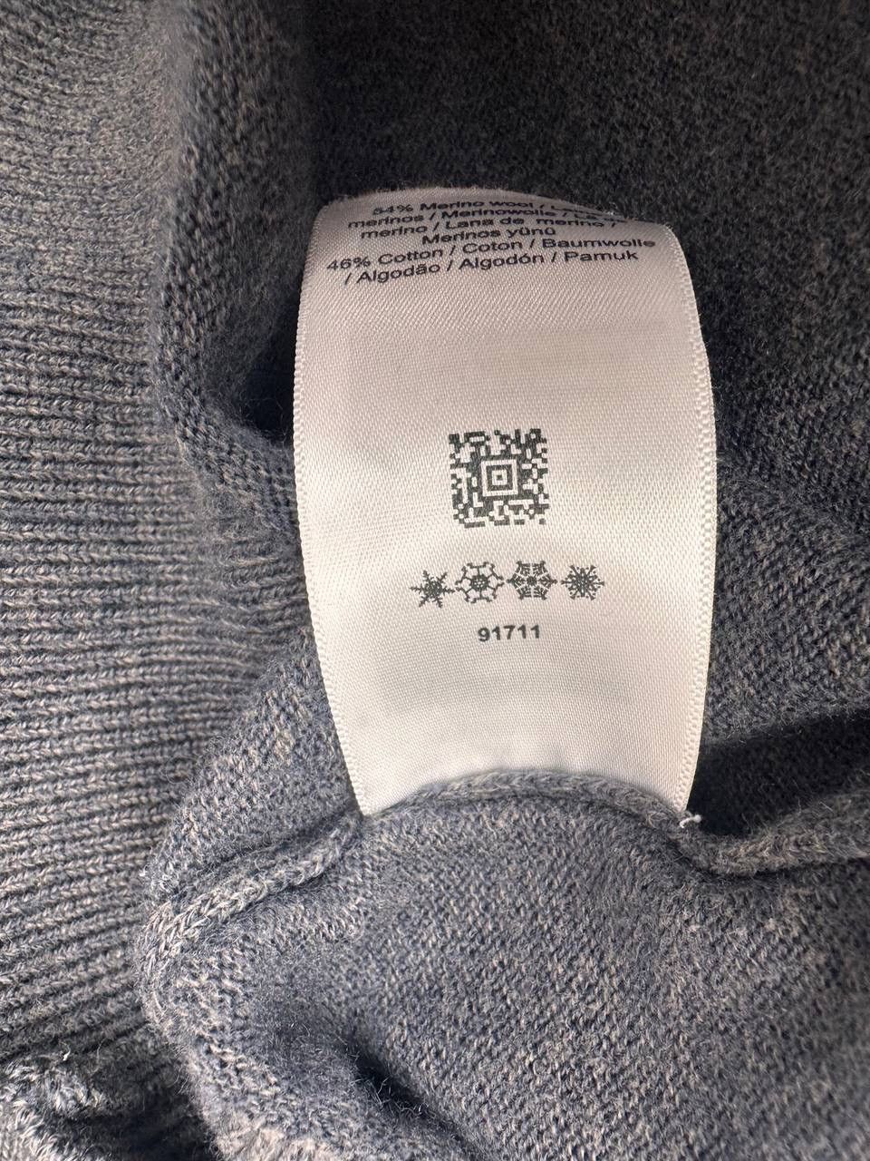 Fred Perry Fred Perry Men Cotton Sweater Grey Crewneck Size S Size US S / EU 44-46 / 1 - 6 Thumbnail