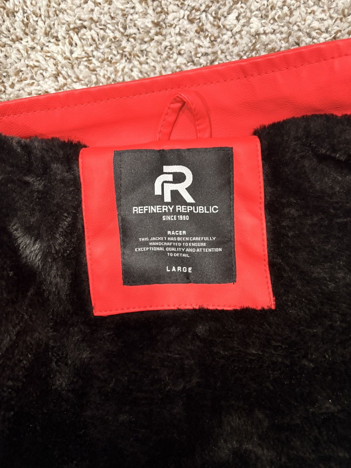 Other Refinery Republic Racer Leather Red Jacket Size US M / EU 48-50 / 2 - 5 Thumbnail