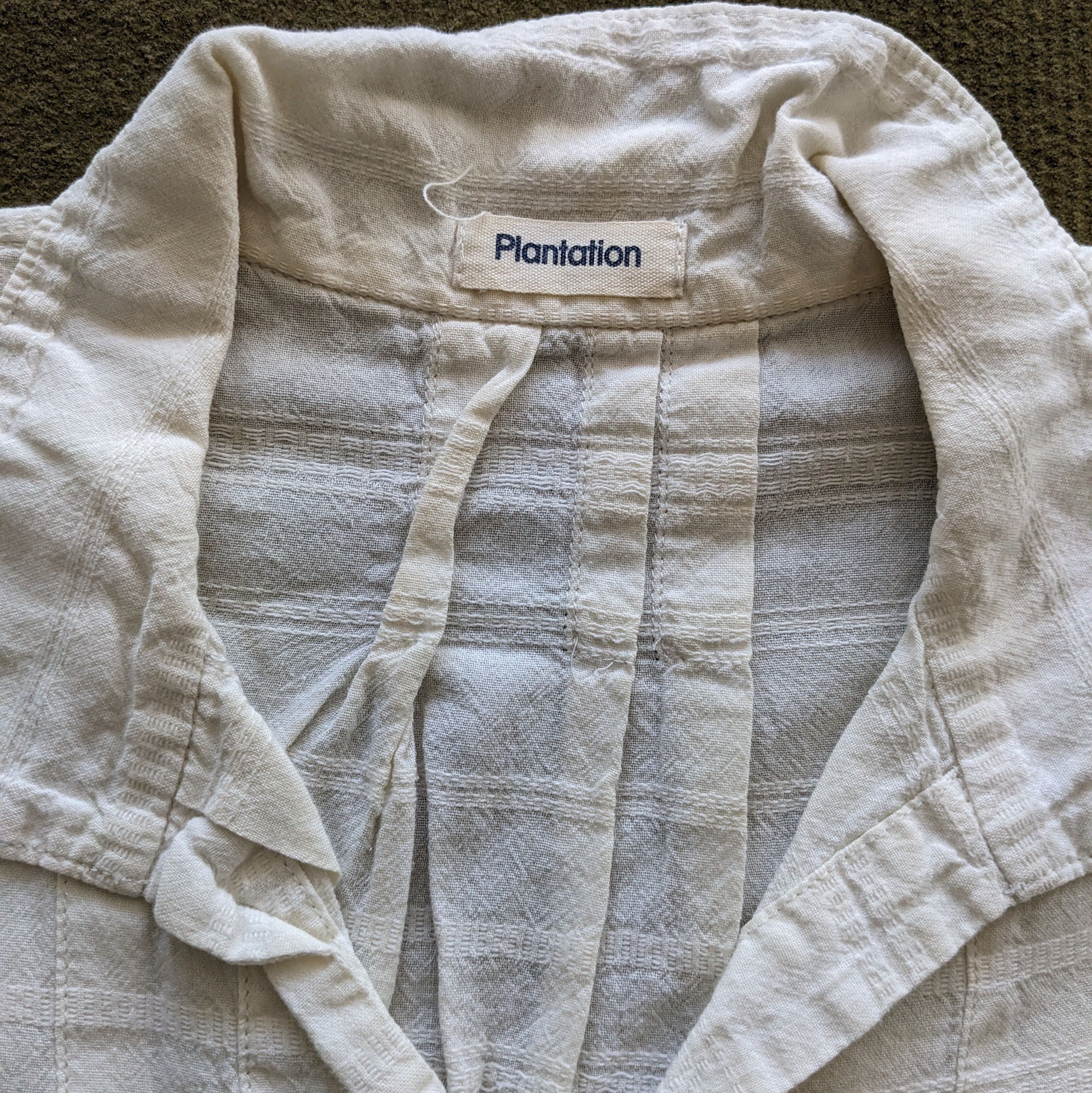 Issey Miyake Vintage PLANTATION by Issey Miyake Blouse Shirts Size US L / EU 52-54 / 3 - 4 Thumbnail