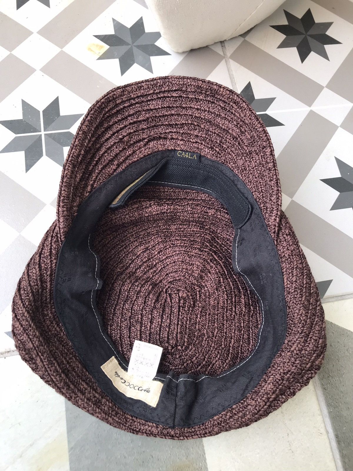 CA4LA × Japanese Brand STRAW PAPER CAP HAT BY CA4LA 🇯🇵 Size ONE SIZE - 7 Thumbnail
