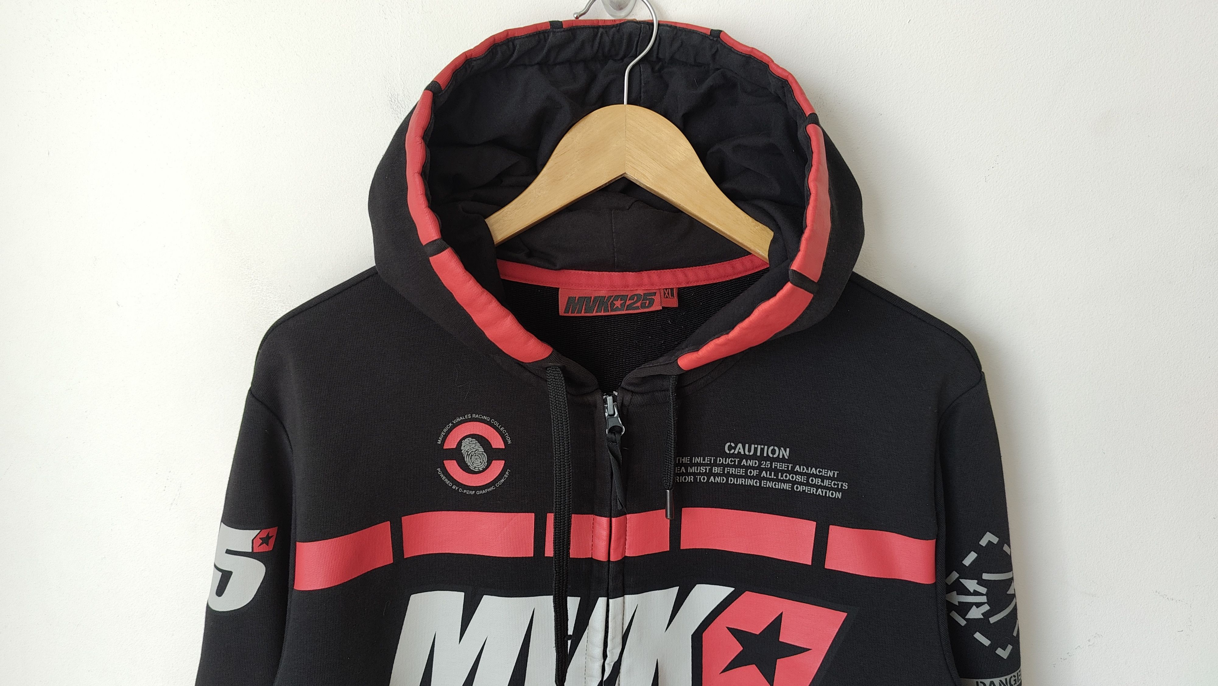 Other Maverick Vinales Moto GP Racing Zip Hoodie by VR46 Size US XL / EU 56 / 4 - 3 Thumbnail
