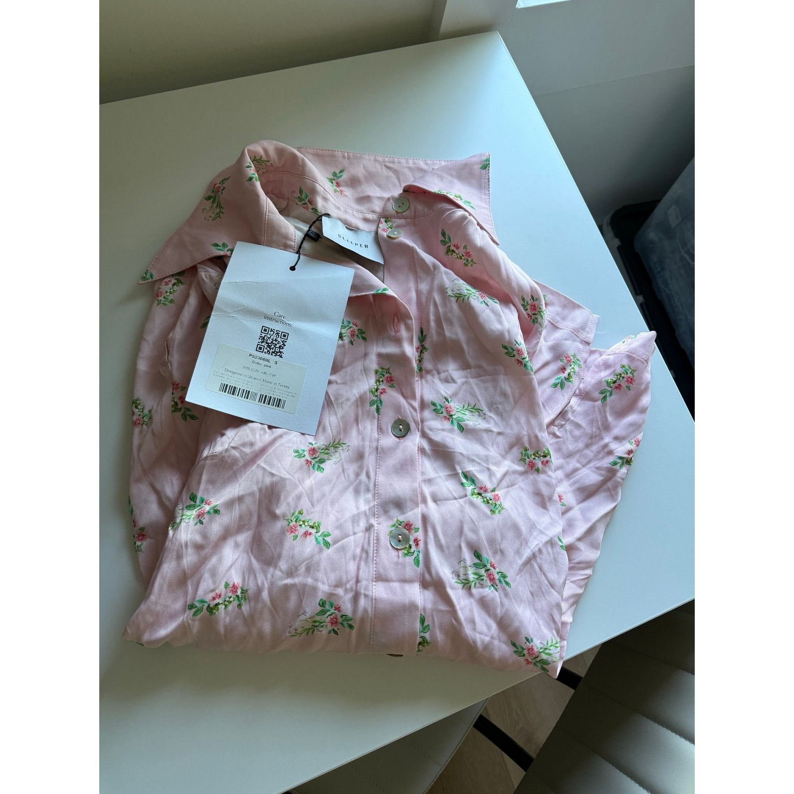 Sleeper $265 New Sleeper Pink Blossom Top - Small Size S / US 4 / IT 40 - 7 Thumbnail