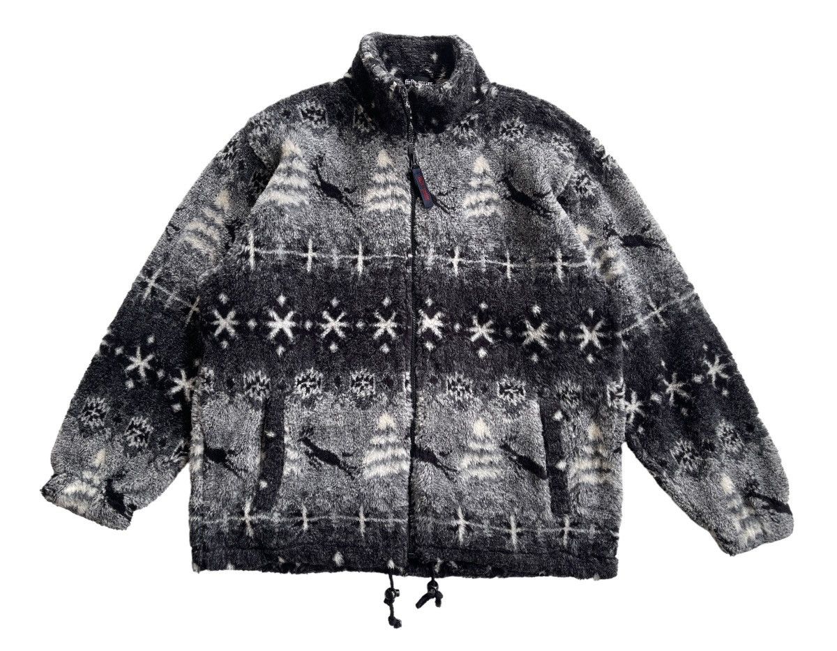 Japanese Brand Field Porter Teddy Fleece Printed Jacket Size US M / EU 48-50 / 2 - 4 Thumbnail
