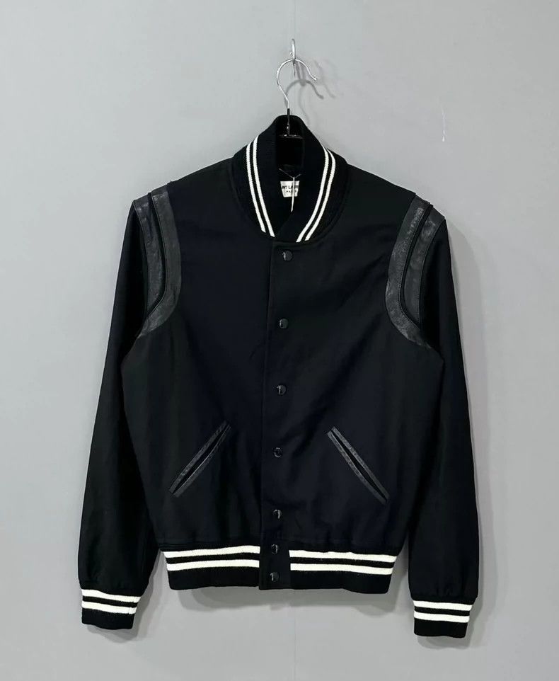 Saint Laurent Paris Saint Laurent Paris Classic baseball jacket-2506 Size US S / EU 44-46 / 1 - 1 Thumbnail