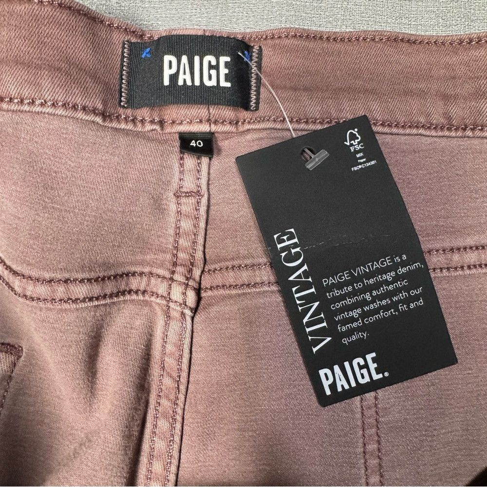 Paige NWT New PAIGE Lennox Slim Fit Jeans in Vintage Twilight Rou Size US 40 / EU 56 - 5 Thumbnail