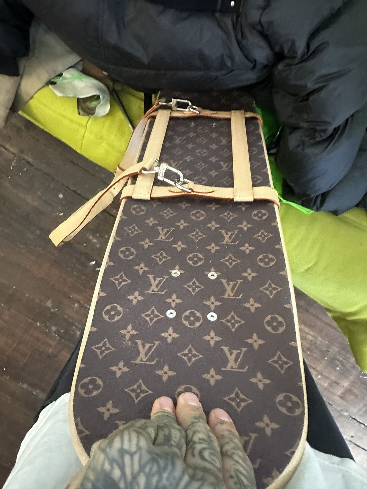 Louis Vuitton × Virgil Abloh LOUIS VUITTON LV VIRGIL SKATEBOARD BAG STRAP RUNWAY Size ONE SIZE - 21 Thumbnail