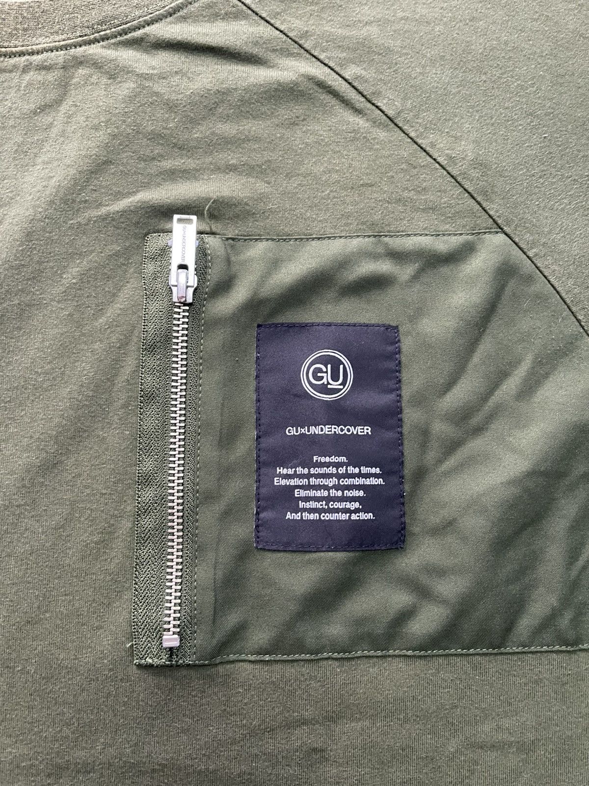 GU × Undercover VINTAGE GU X UNDERCOVER FREEDOM SHIRT VERY RARE Size US S / EU 44-46 / 1 - 3 Thumbnail