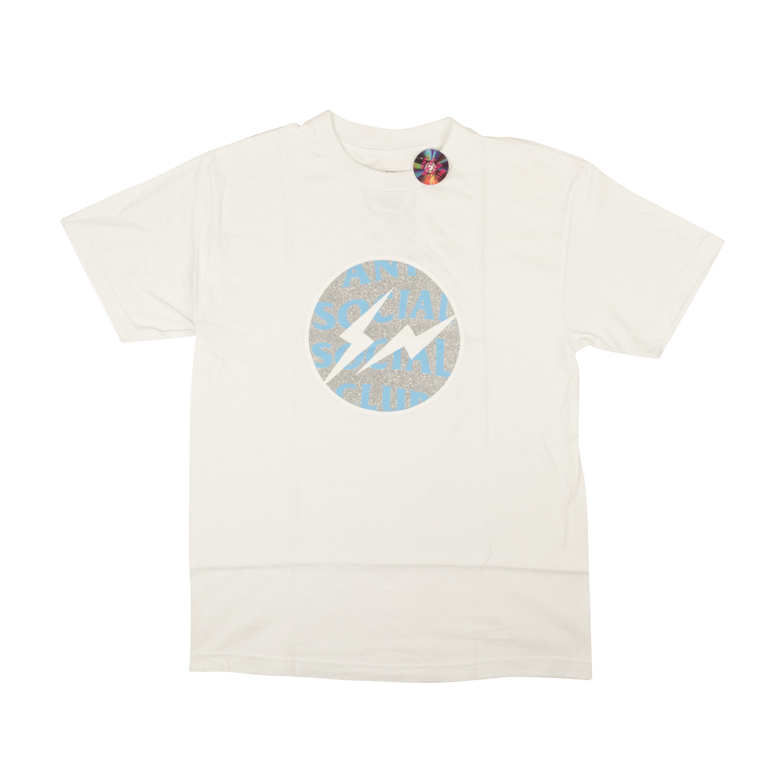 image of Anti Social Social Club Short Sleeve Interference Tee Size M, Men's