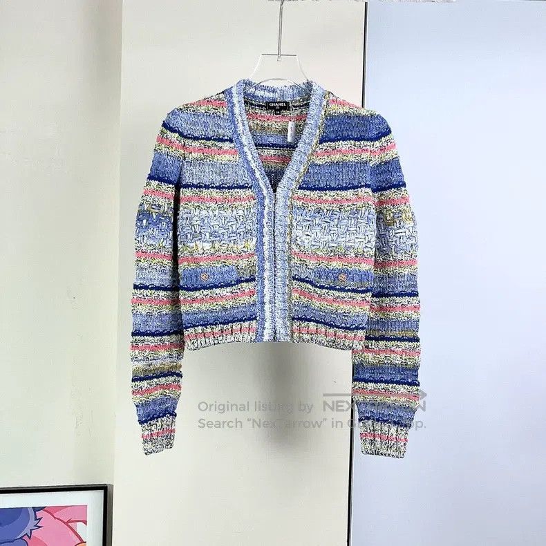 Chanel Chanel 21P colourful woven short coat Size XS / US 0-2 / IT 36-38 - 1 Thumbnail