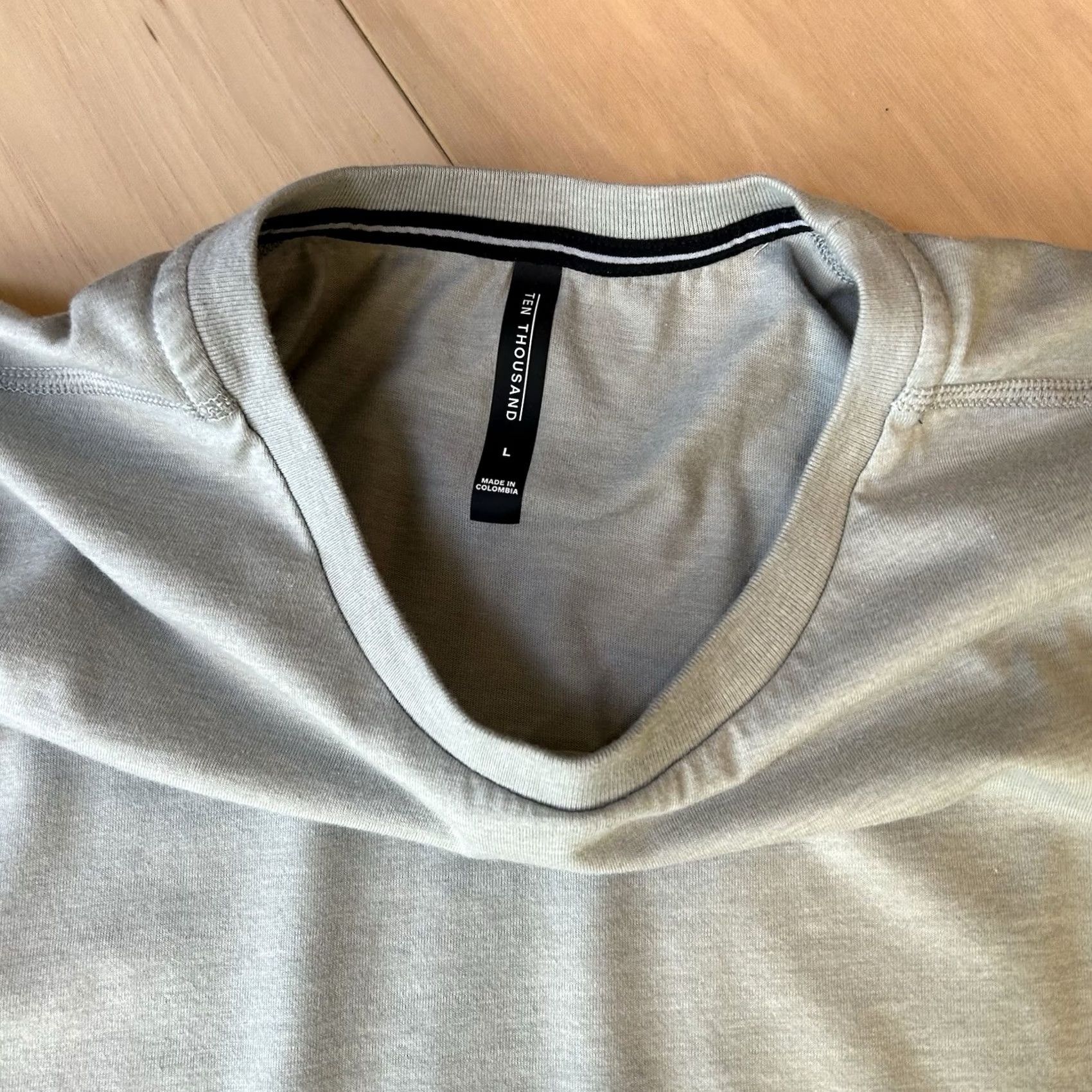 Ten Thousand VINTAGE Ten Thousand The Durable Shirt Gray Short Sleeve Men’s L Size US L / EU 52-54 / 3 - 4 Thumbnail