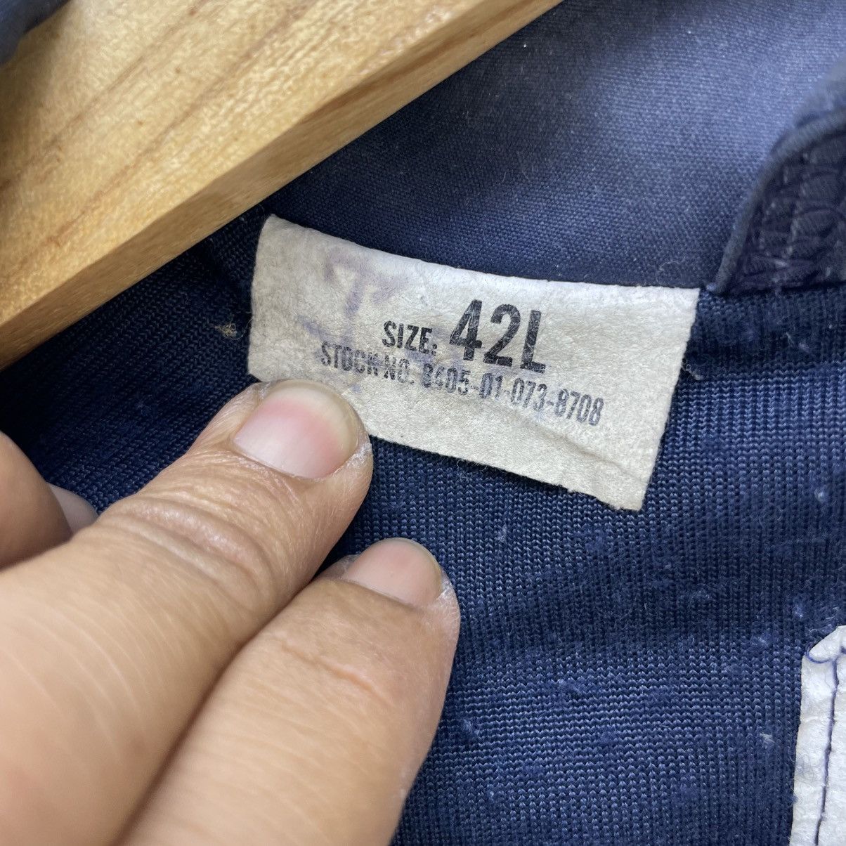 Story Mfg. 💥Vintage 90s Centre Mfg Us Navy Utility Jacket Size US M / EU 48-50 / 2 - 5 Thumbnail