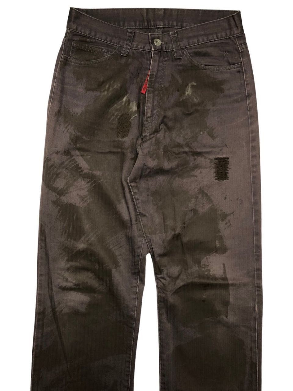 291295=Homme 291285=Homme Demolition Dirt Thrash Style Pants Size US 28 / EU 44 - 3 Thumbnail