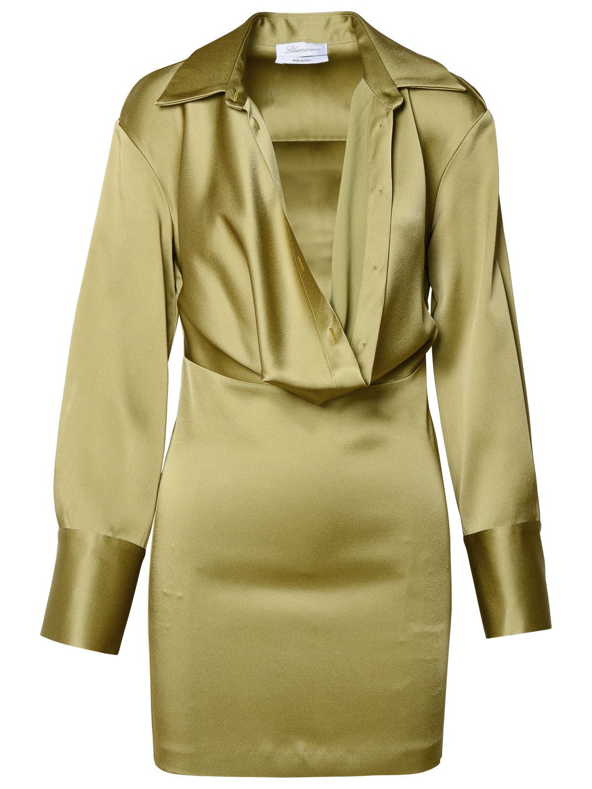 image of Blumarine Green Viscose Blend Dress, Women's (Size Medium)