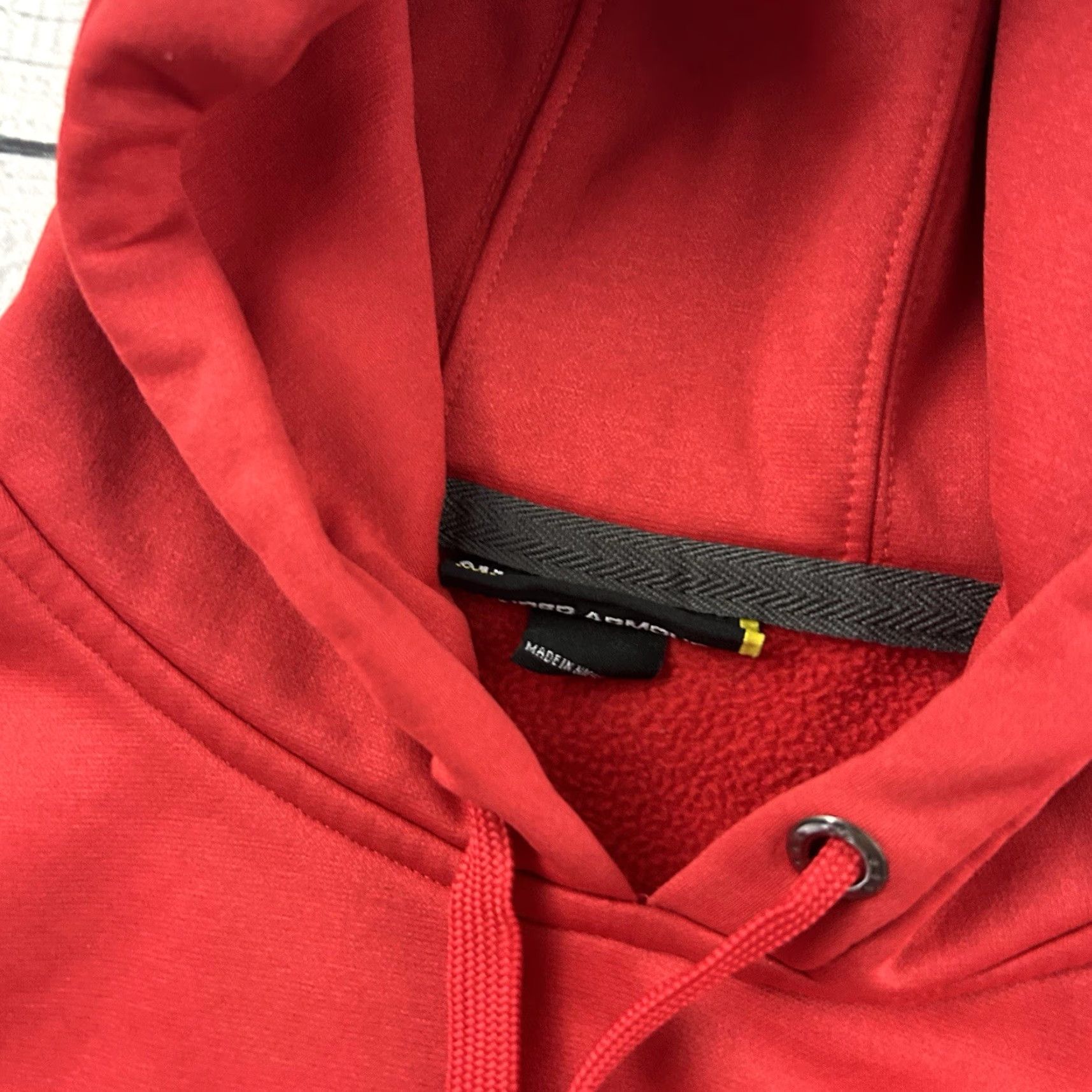 Under Armour Under Armour Loose Cherry Hills GC Hooded Golf Sweatshirt Mens Small Red Shirt Size US S / EU 44-46 / 1 - 2 Thumbnail