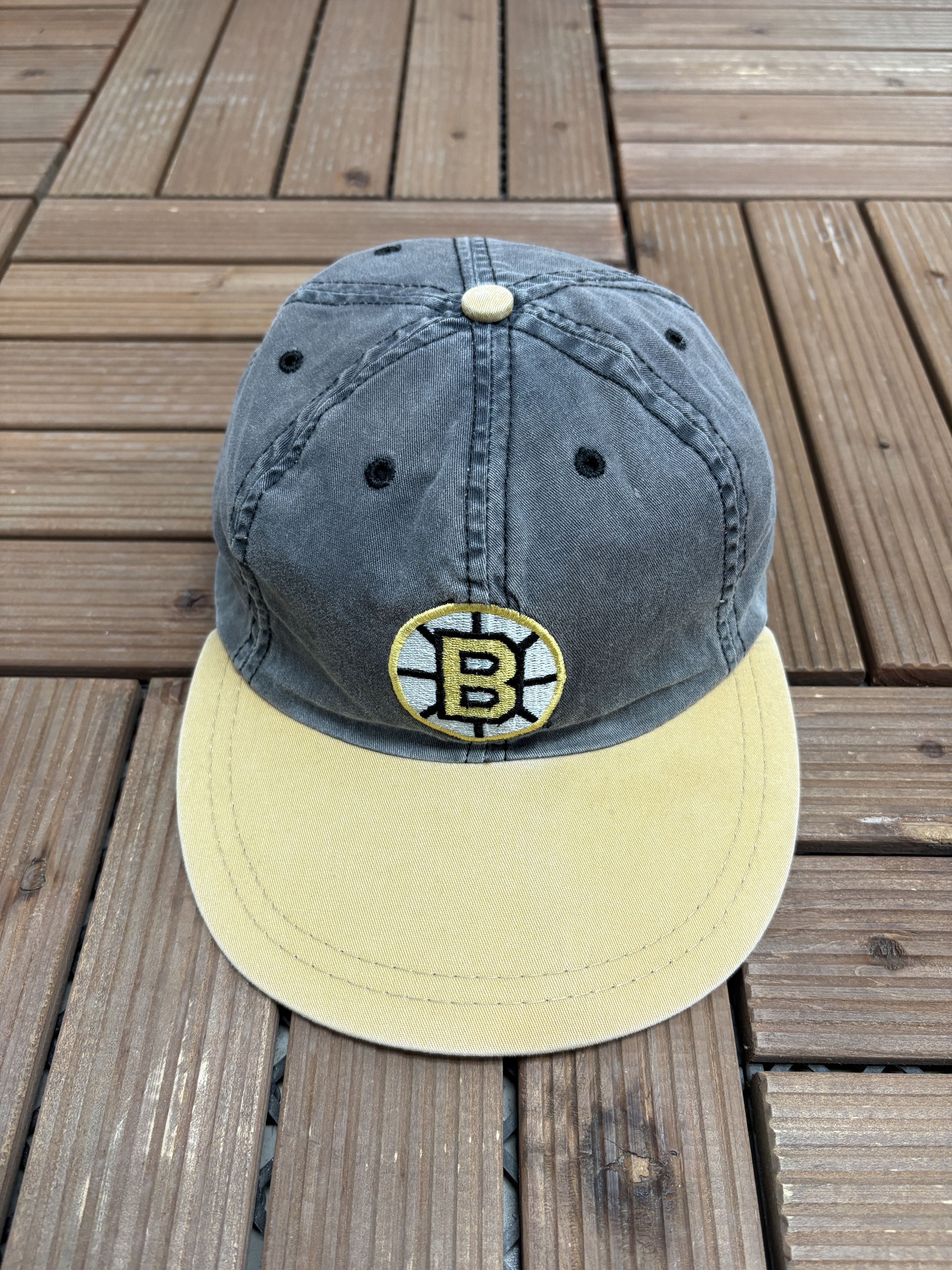 Ccm × Vintage Boston Bruins Vintage Grey Hat Cap Size Large Size ONE SIZE - 2 Thumbnail