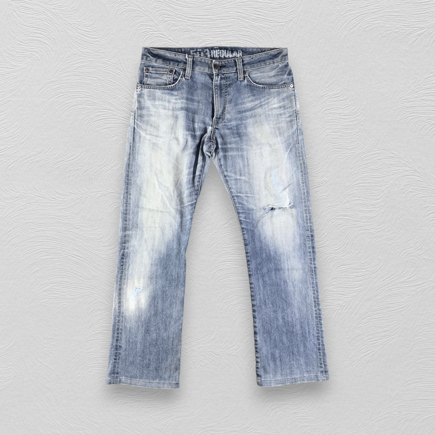 Edwin Edwin Blue Trip Jeans Blue Wash Denim KJ1705 Size US 34 / EU 50 - 1 Thumbnail