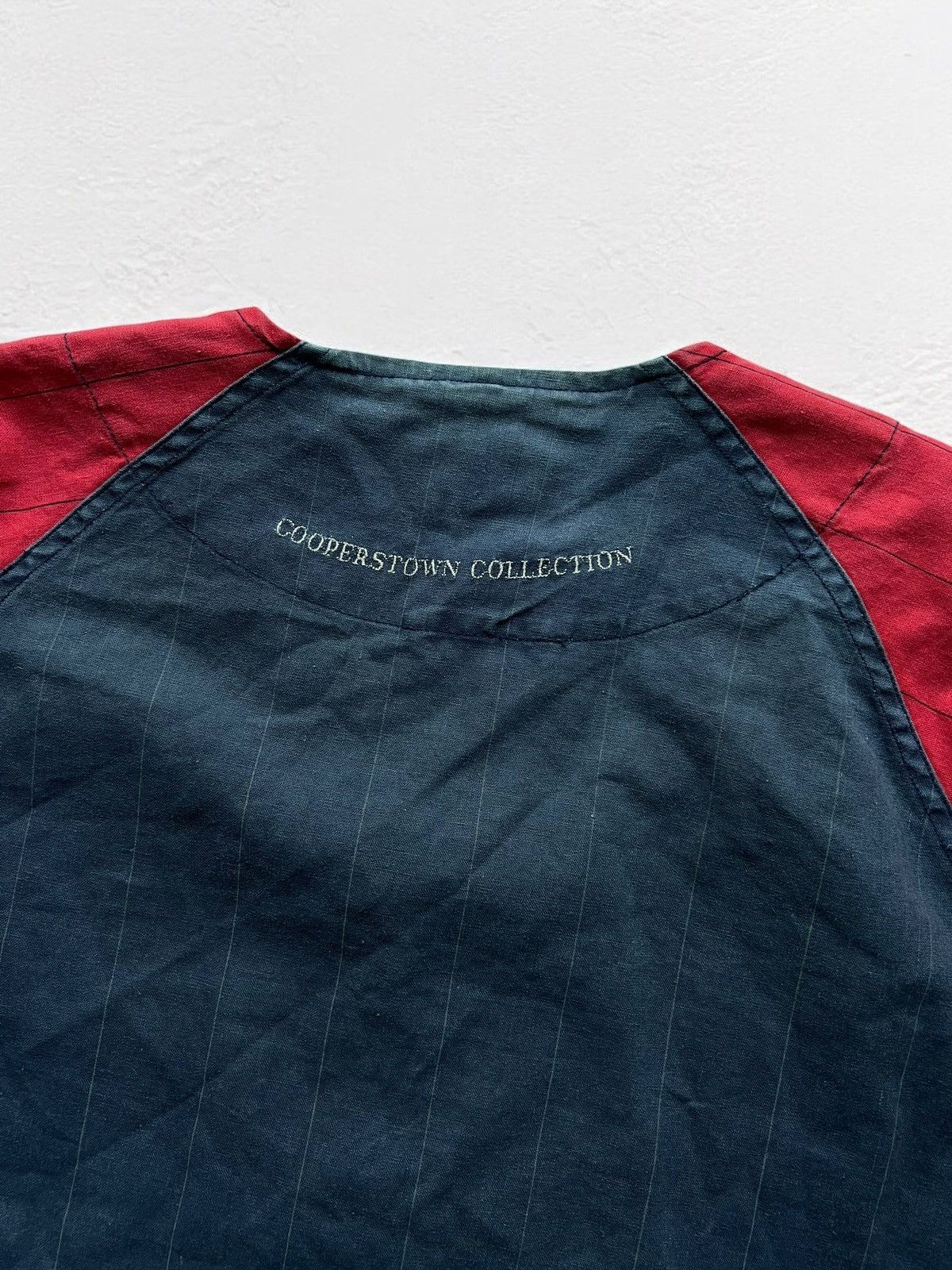 Band Tees × Vintage RED SOX BOSTON USA FLAG RETRO JERSEY VINTAGE TEE BASEBALL Size US L / EU 52-54 / 3 - 8 Thumbnail