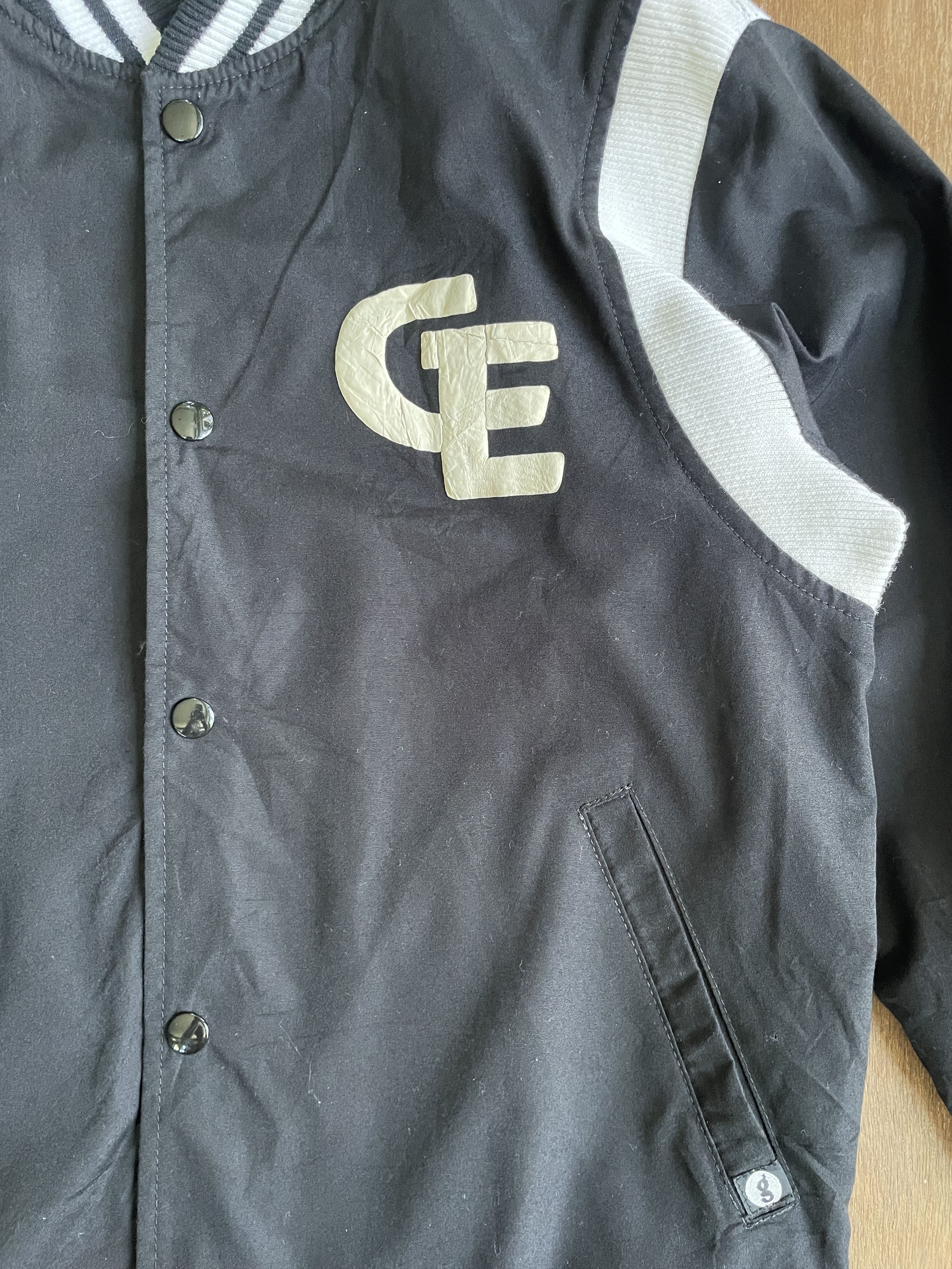 GOODENOUGH GOODENOUGH Hiroshi Fujiwara Varsity Jacket Size US XXS / EU 40 - 3 Thumbnail