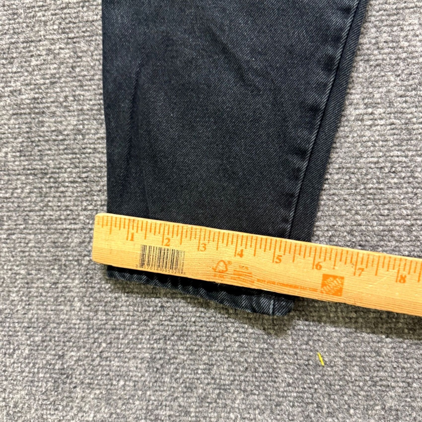 Vintage VINTAGE Union Bay Jeans Women Pants 24x28 Black 100% Cotton Y2K Grunge Plus Womens Size 42" / US 20 - 7 Thumbnail