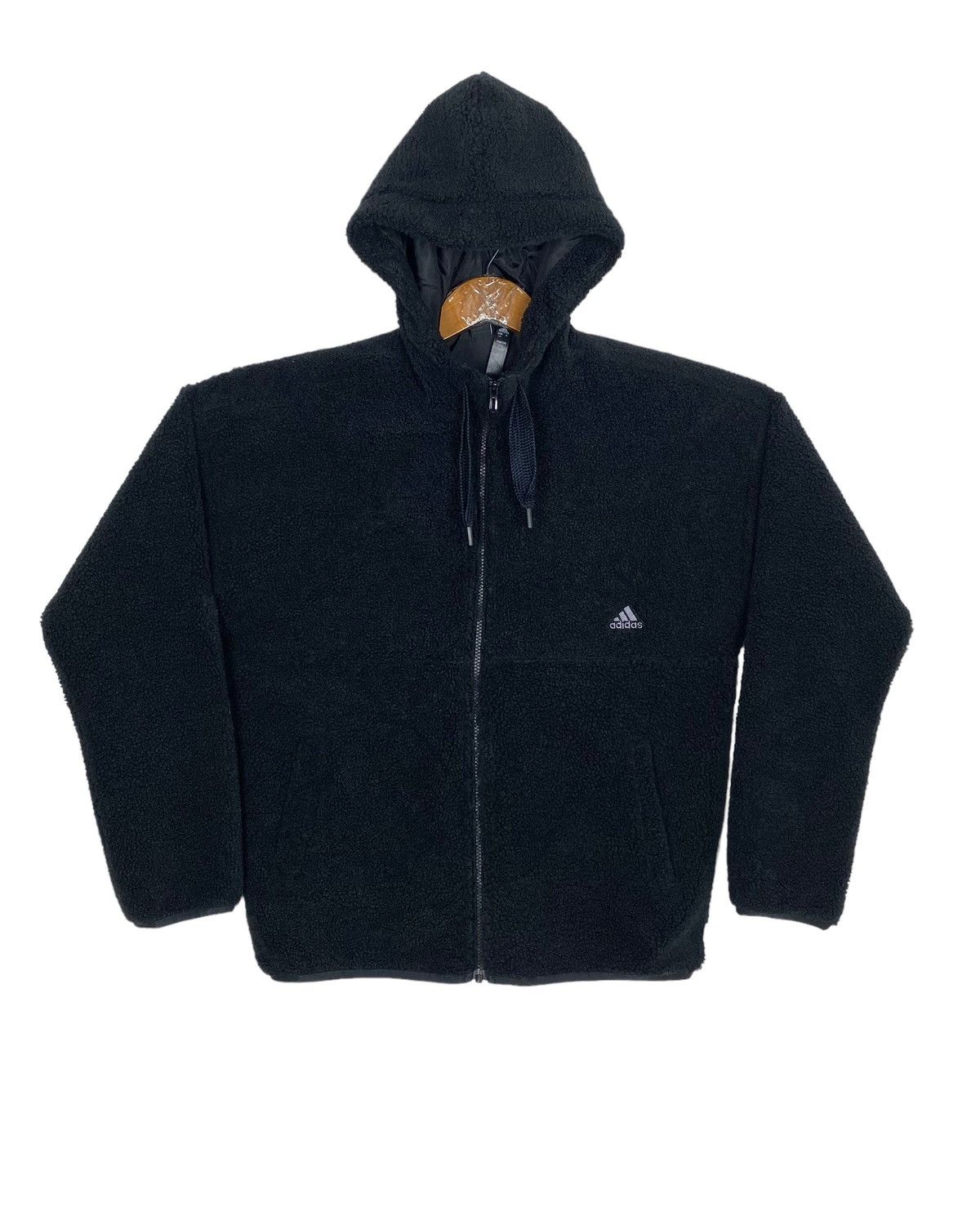 Adidas Rare‼️ Adidas Hoodie Fleece Deep Pile Small Logo Size US S / EU 44-46 / 1 - 1 Thumbnail