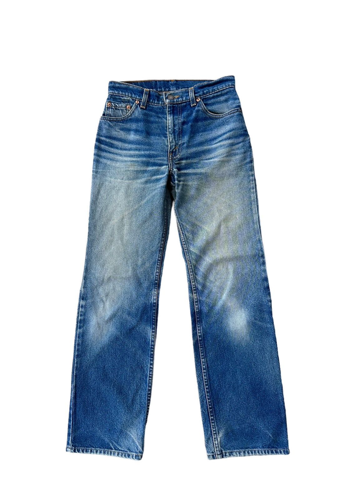 Levi's Vintage Levi’s 505-0217 top button 359 blue denim jeans Size US 26 / EU 42 - 5 Thumbnail