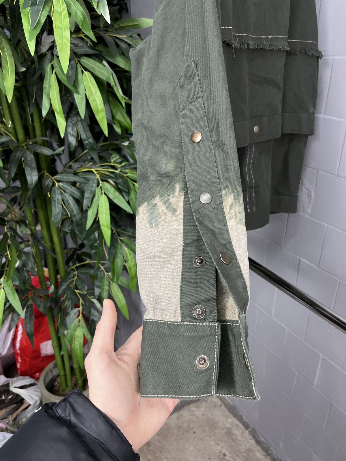 Other REWORKED HEAVY DENIM BONDAGE JACKET WITH 3D POCKETS - 2282 Size US XL / EU 56 / 4 - 10 Thumbnail