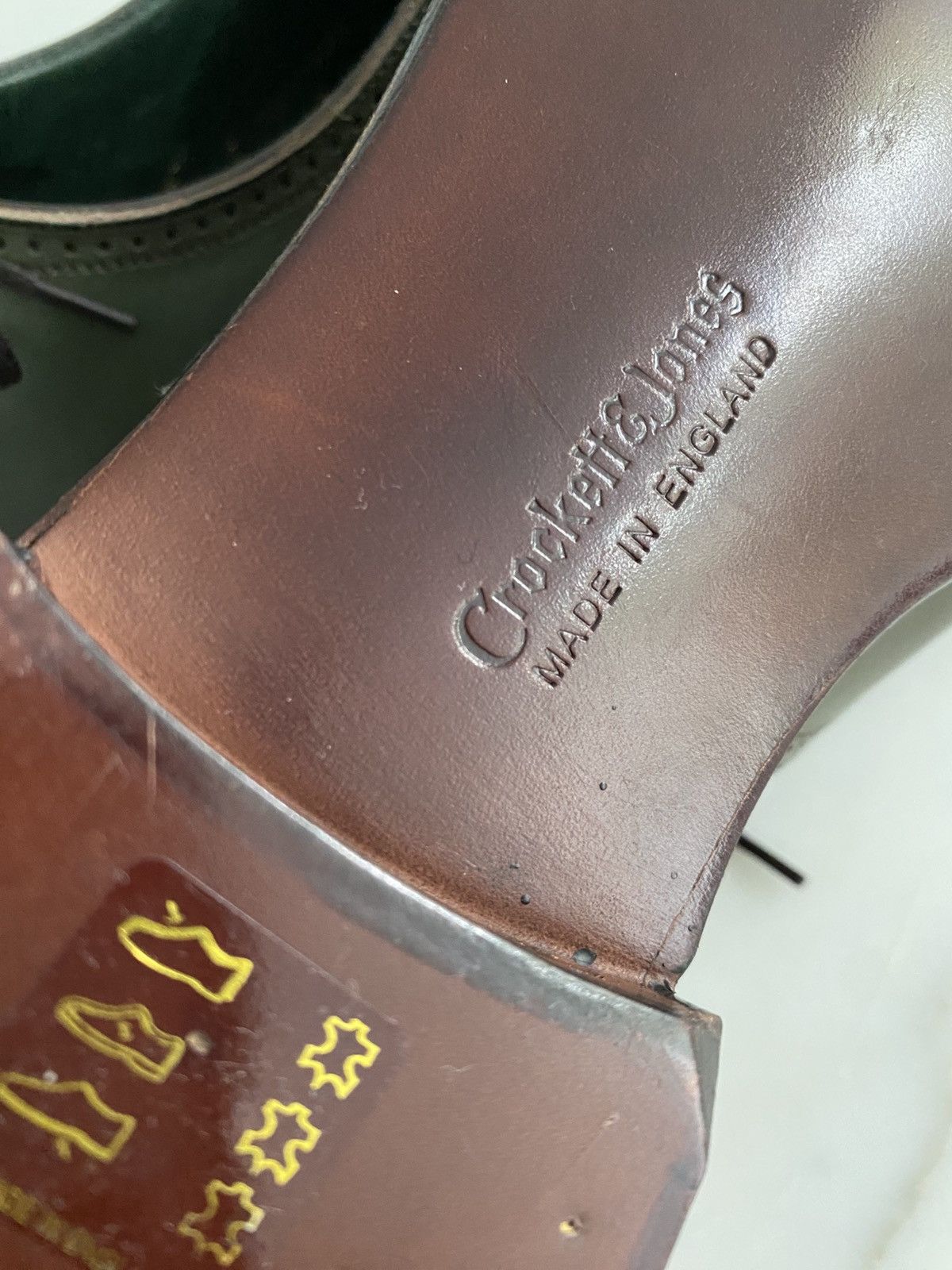 Crockett & Jones Crockett & Jones Atherston Handgrade Collection Oxford UK8.5 Size US 9.5 / EU 42-43 - 9 Thumbnail