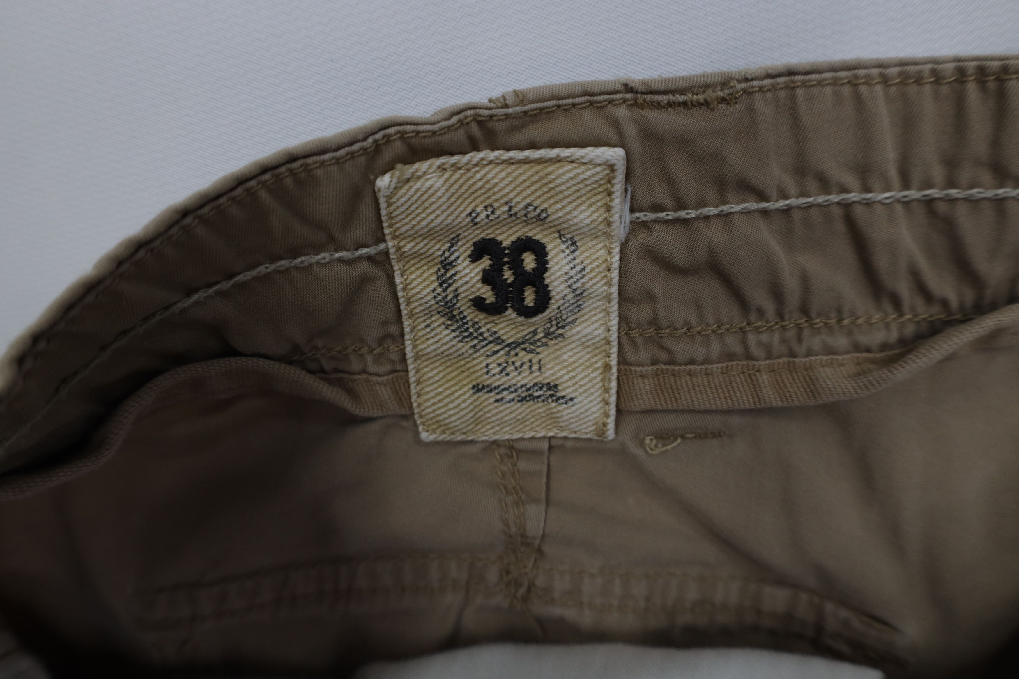Ralph Lauren Vintage 90s Ralph Lauren Roll Cuff Wide Leg Cargo Pants Size US 38 / EU 54 - 10 Thumbnail