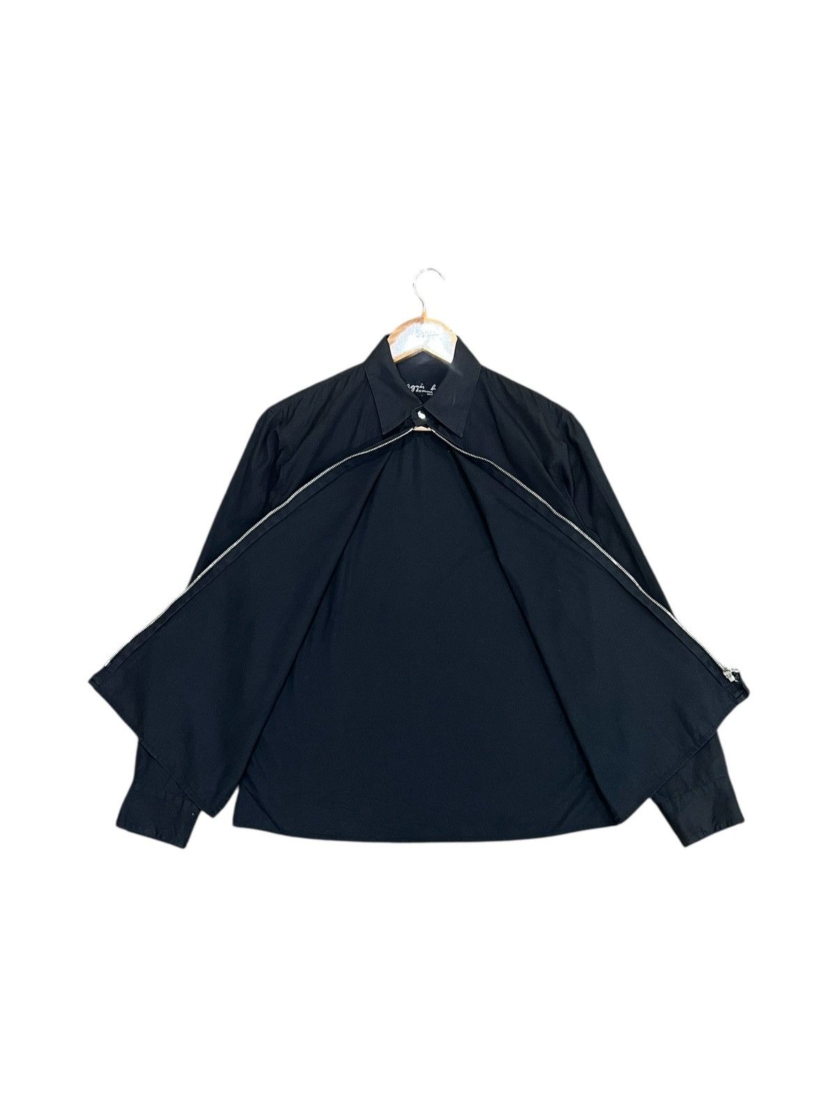 Japanese Brand × Vintage × agnes b. Agnes B Zipper Shirt Size US M / EU 48-50 / 2 - 1 Thumbnail
