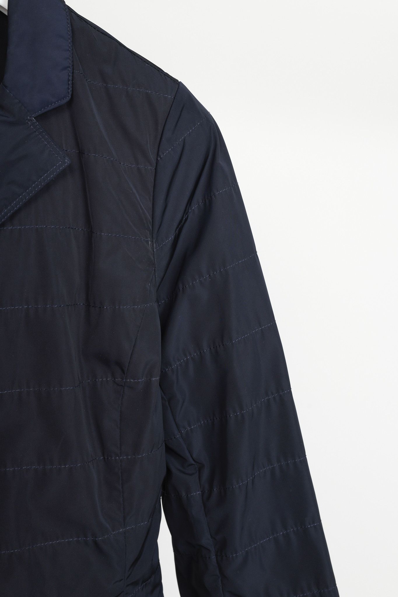 Moncler Moncler Nylon Navy Blue Jacket Blazer Size XS / US 0-2 / IT 36-38 - 5 Thumbnail