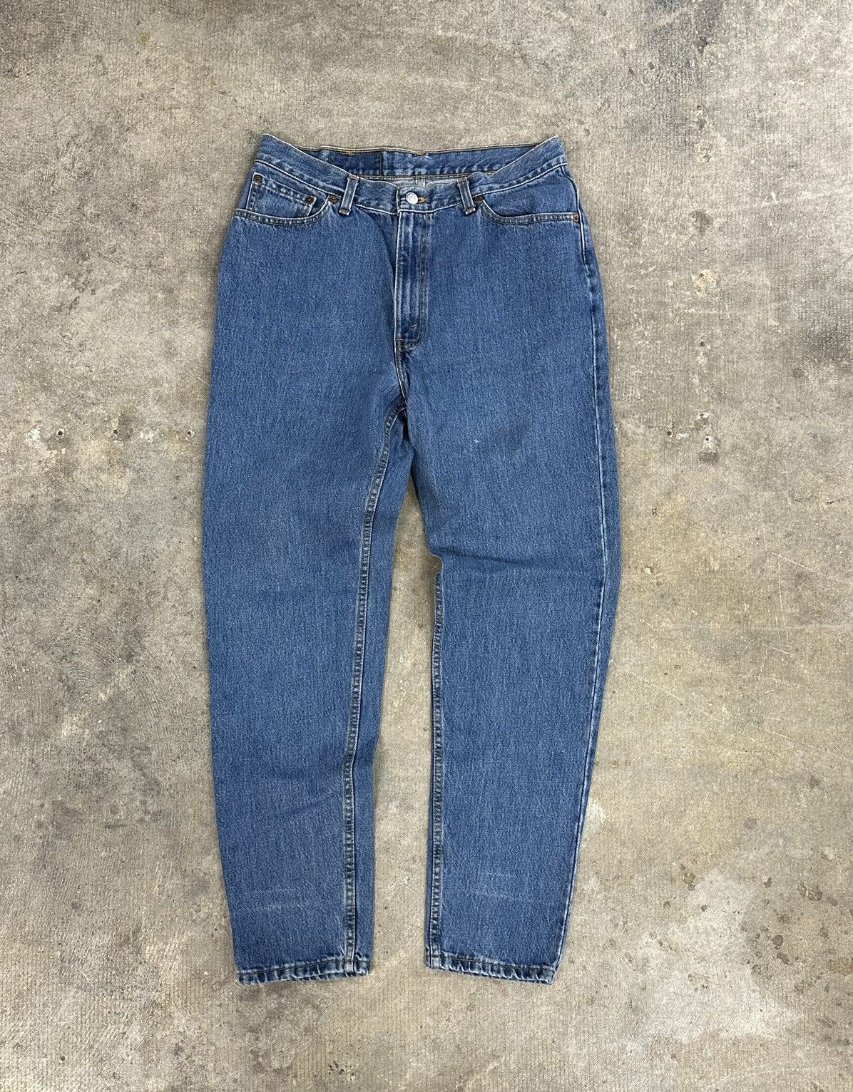 Levi's × Vintage Vintage 90s Levi’s 512 Denim Tab Blue Jeans Size 32 Size US 32 / EU 48 - 1 Thumbnail