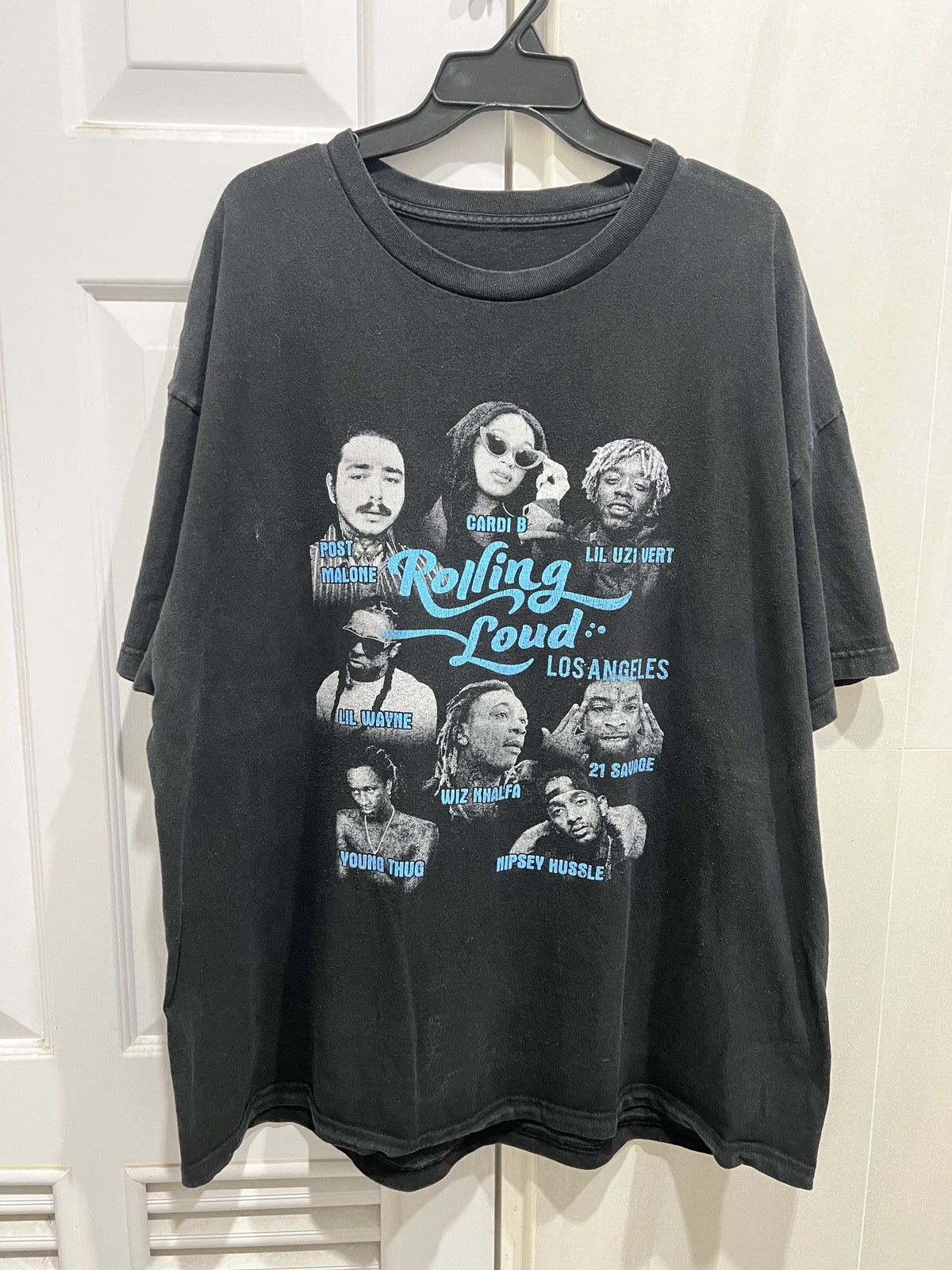 Rap Tees RollingLoud Wiz Khalifa Lil Wayne Nipsey Hussle Faded Hiphop Size US XXL / EU 58 / 5 - 1 Thumbnail