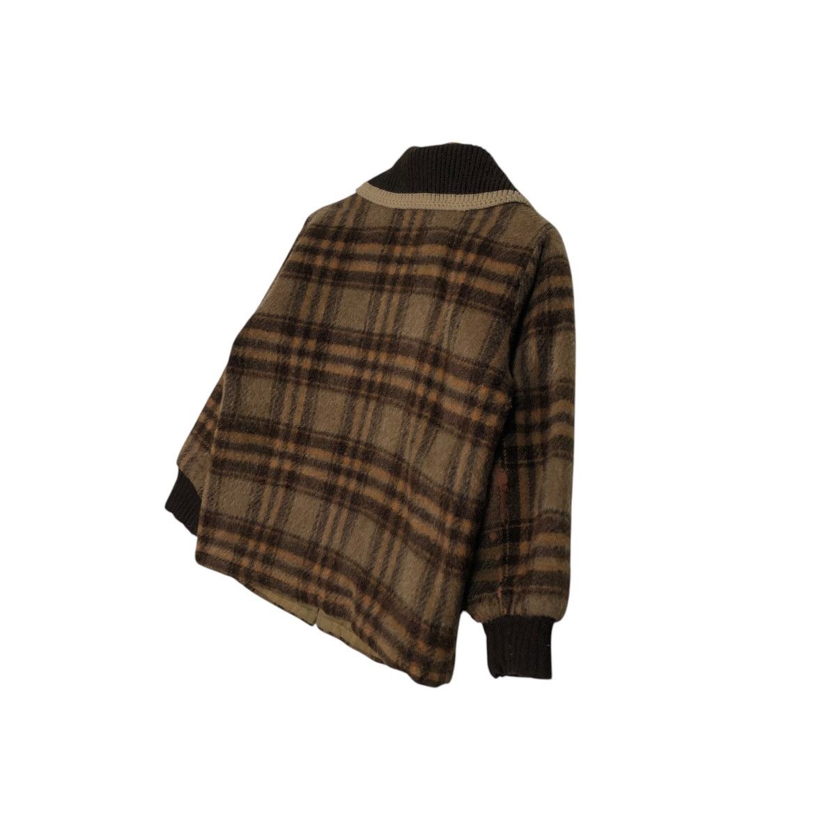 Japanese Brand 🔥VINTAGE CHORE WORK WOOL JACKET TARTAN CHECK ISSEY MIYAKE Size US M / EU 48-50 / 2 - 13 Thumbnail