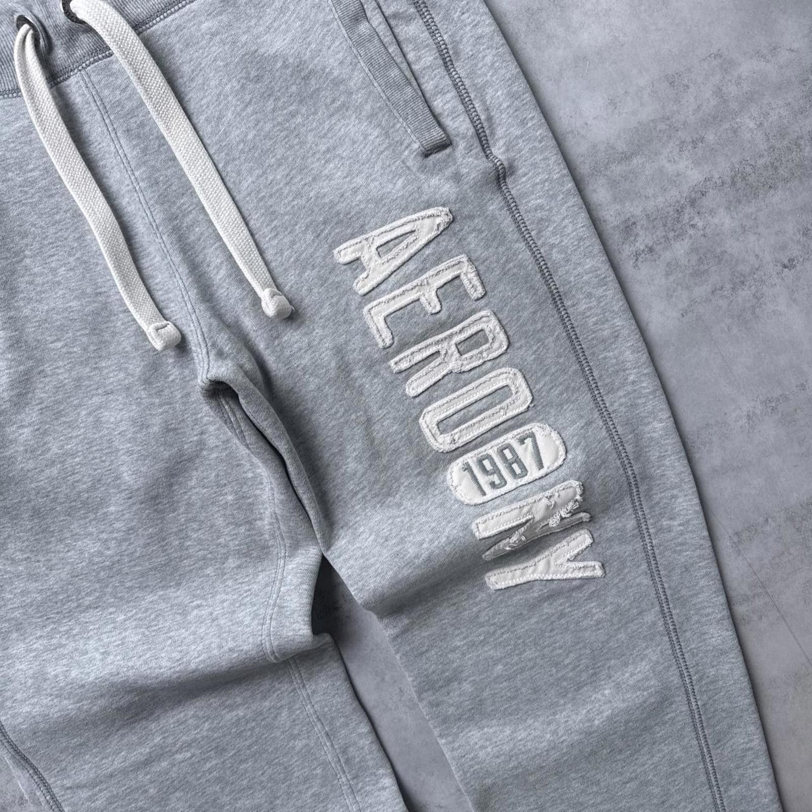 Aeropostale Y2K Aeropostale 00s Gray Sweatpants Size 28" / US 6 / IT 42 - 5 Thumbnail
