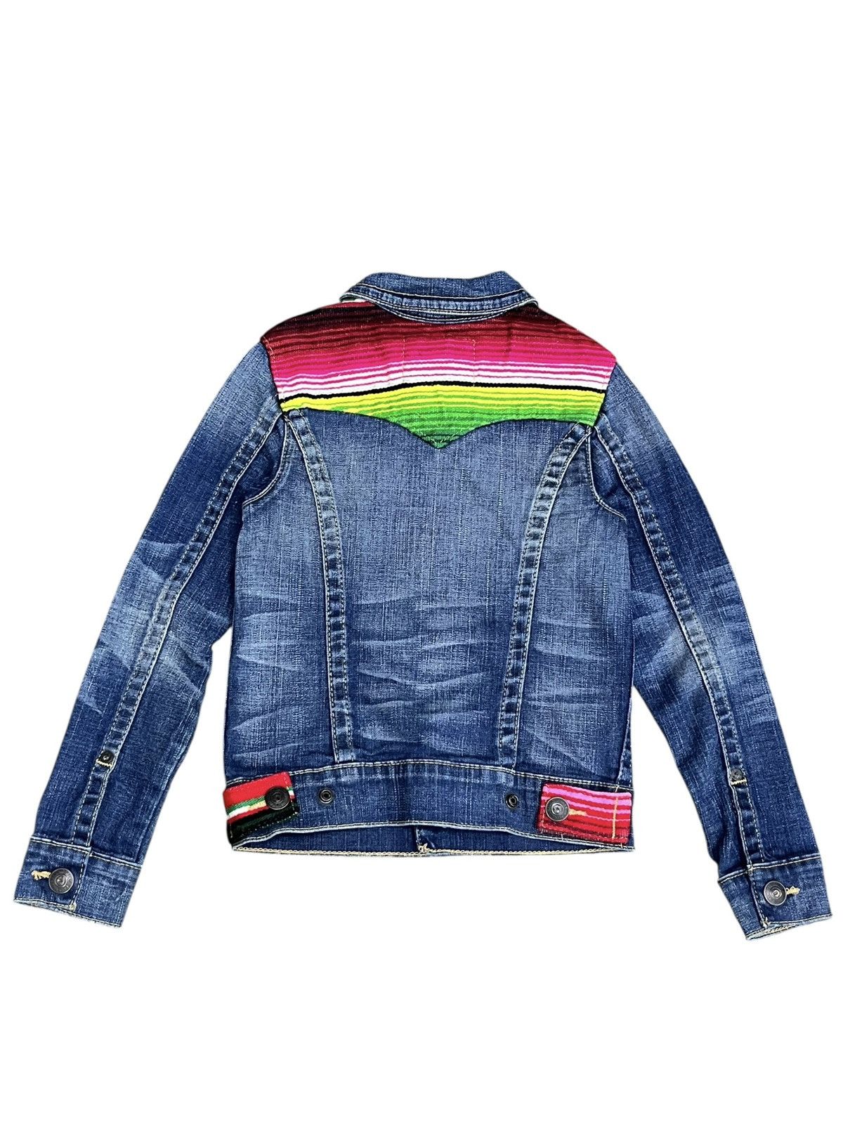 True Religion 🔥TRUE RELIGION KIDS SERAPE CUSTOM DENIM JACKET Size US XXS / EU 40 - 3 Thumbnail