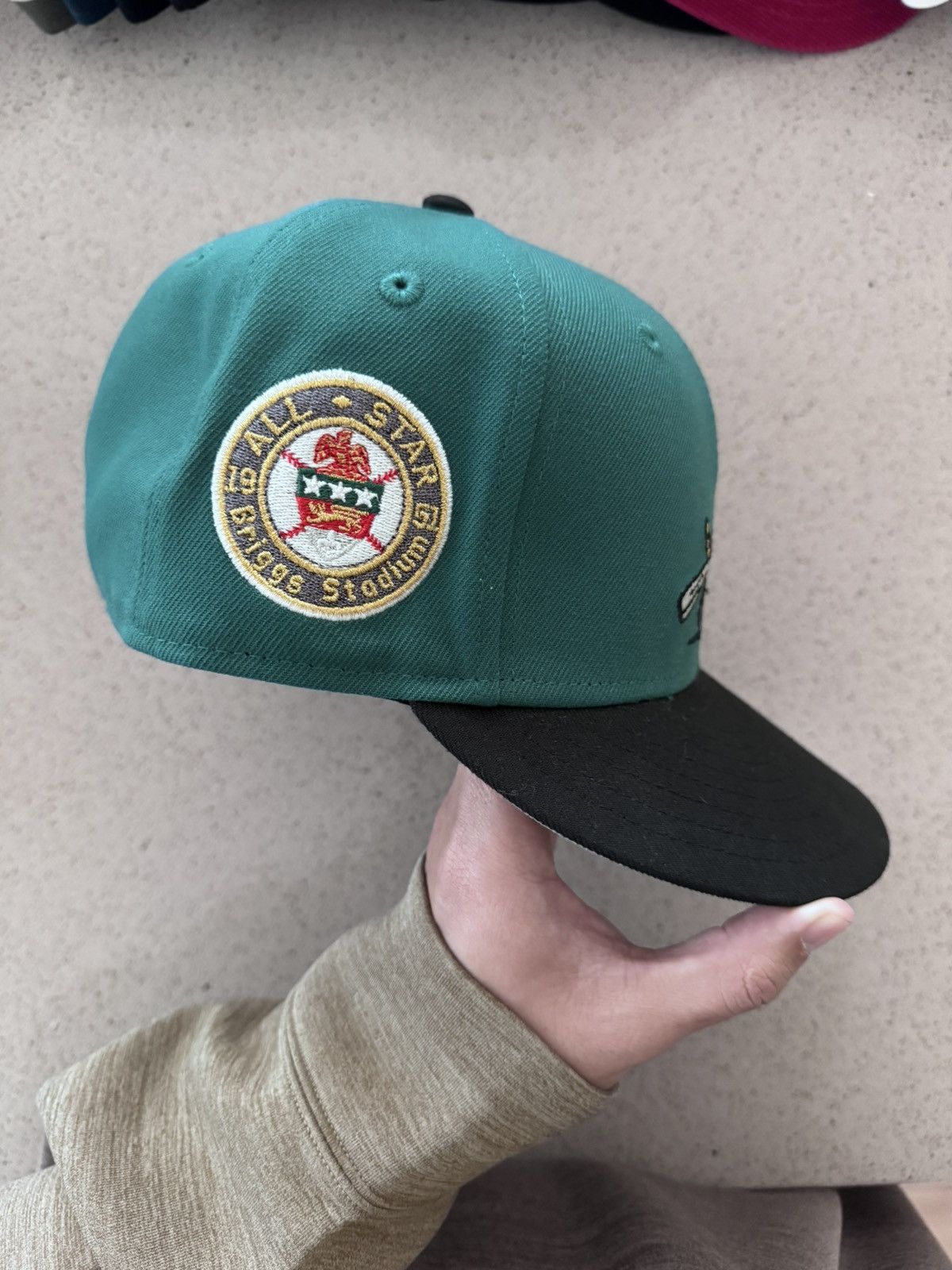 Hat Club Detroit Tigers 1951 All Star Game Patch Mascot Hat 7 1/8 Size ONE SIZE - 2 Thumbnail