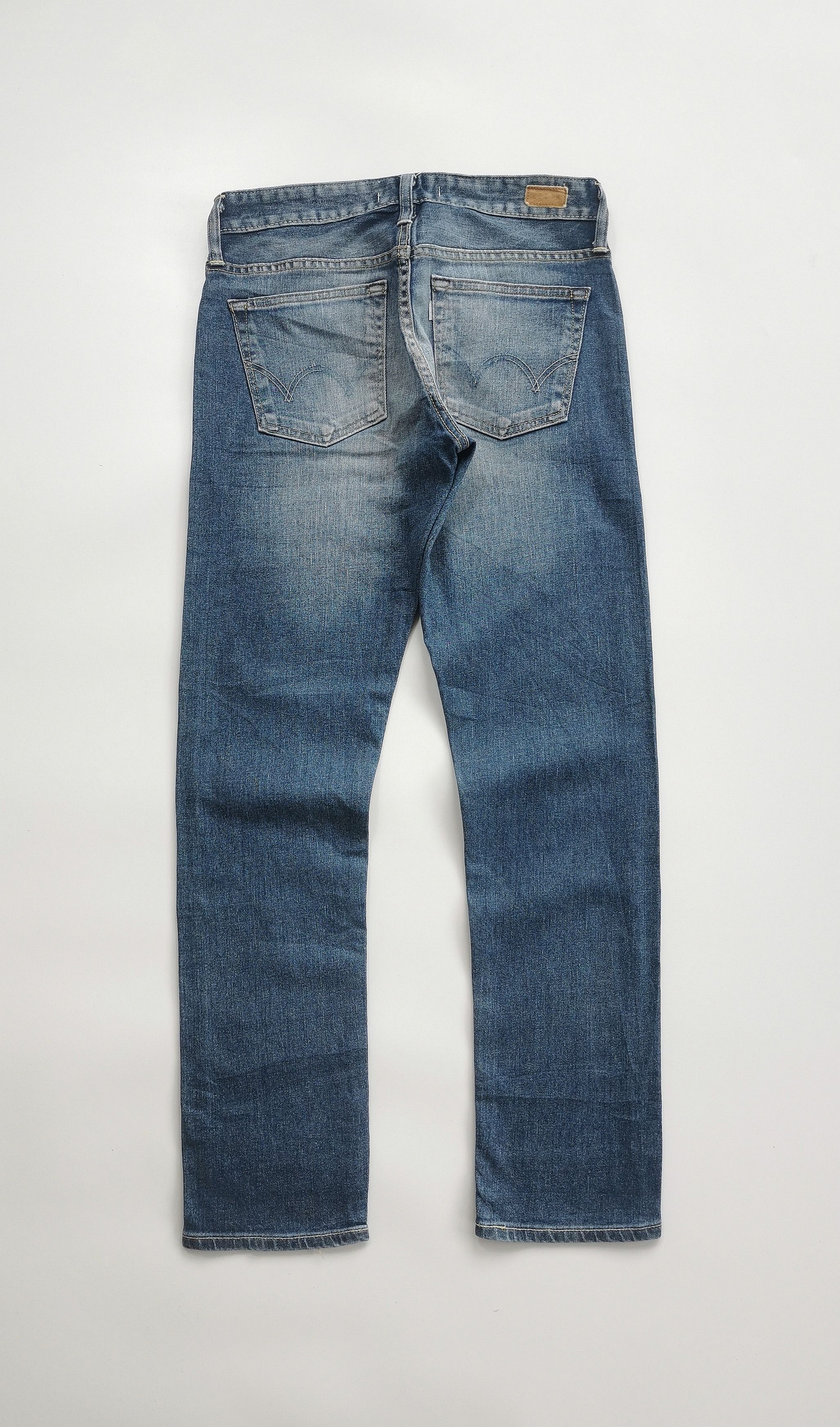 Sugar Cane Edwin Co Ltd Tokyo Japan Slim Selvedge Chainstitch DenimJean Size US 29 - 2 Thumbnail