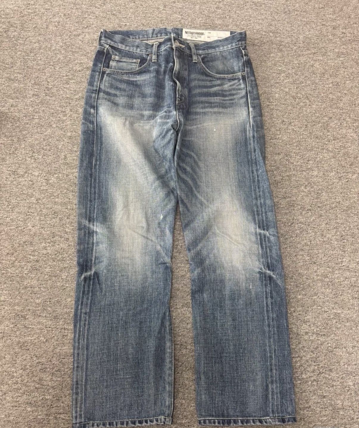 Neighborhood Neighborhood 20SS Basic Washed Jeans Size US 34 / EU 50 - 1 Thumbnail