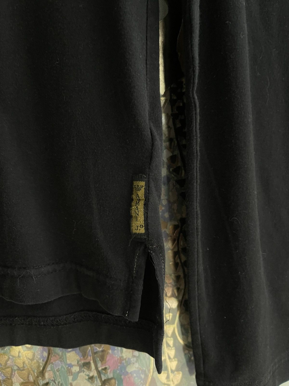 Giorgio Armani Vintage Armani Jeans Long Sleeve Crossword Shirt Size US S / EU 44-46 / 1 - 4 Thumbnail