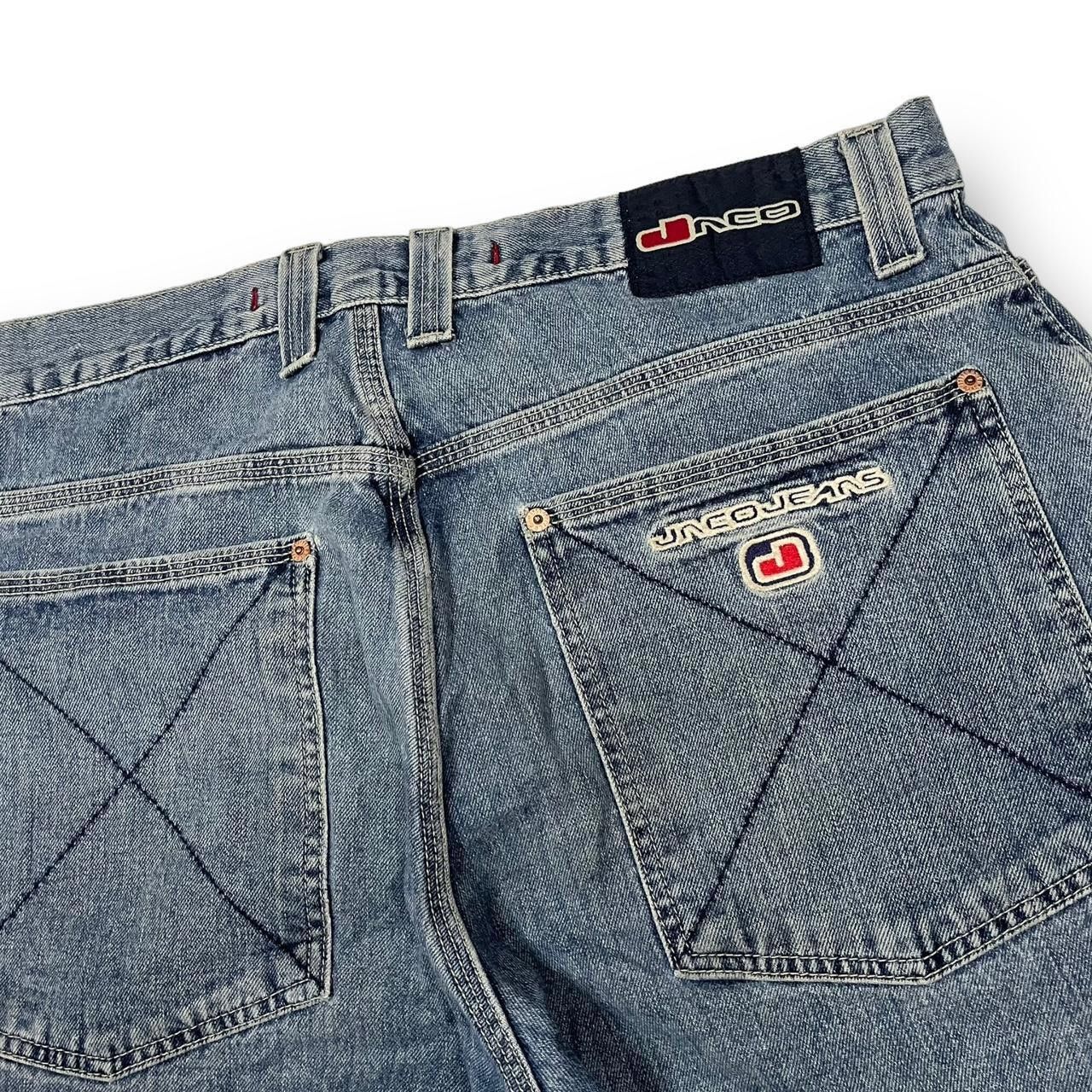 JNCO JNCO Men's Blue Shorts Size US 37 - 2 Thumbnail