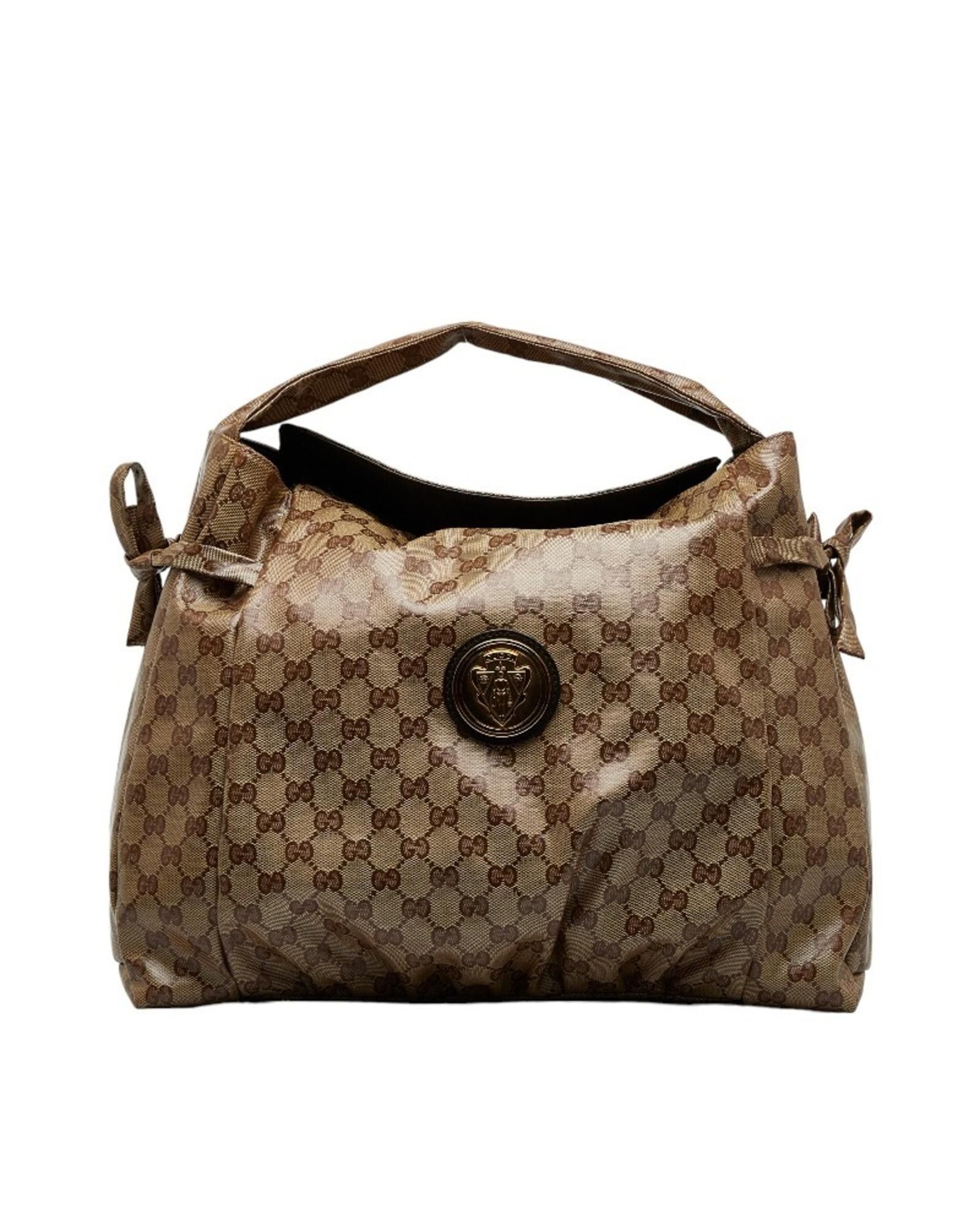 image of Gucci Versatile Beige And Brown Tote Bag, Women's