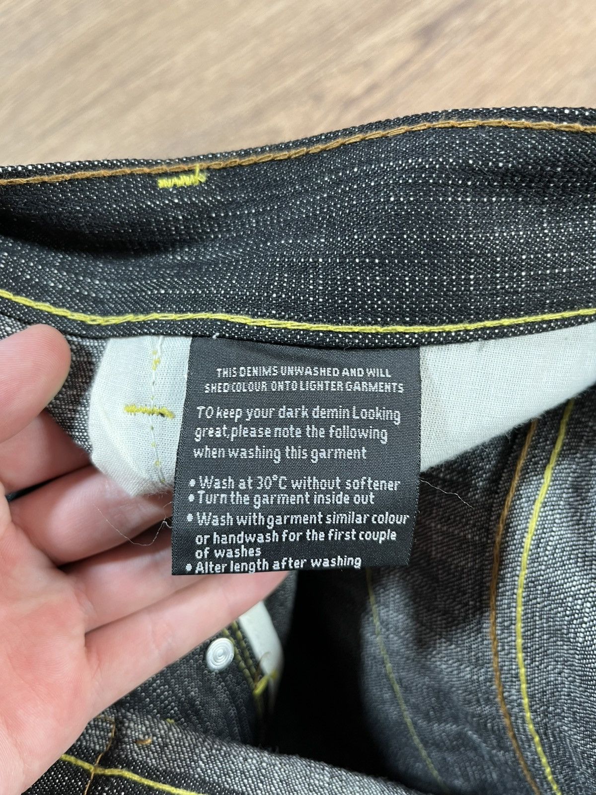 Japanese Brand × Vintage Vintage Money Talks Japanese Archival Evisu Style Jeans Size US 30 / EU 46 - 11 Thumbnail