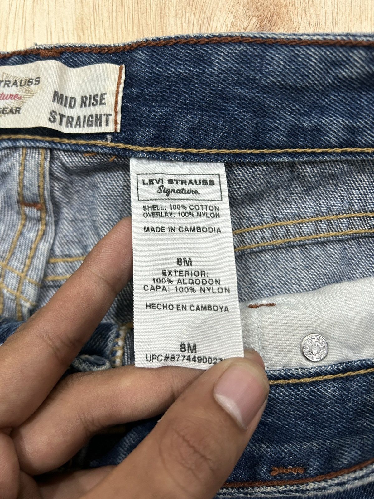 Levi's Vintage Levis Signature Field Gear Double Knee Jeans Size US 32 / EU 48 - 8 Thumbnail